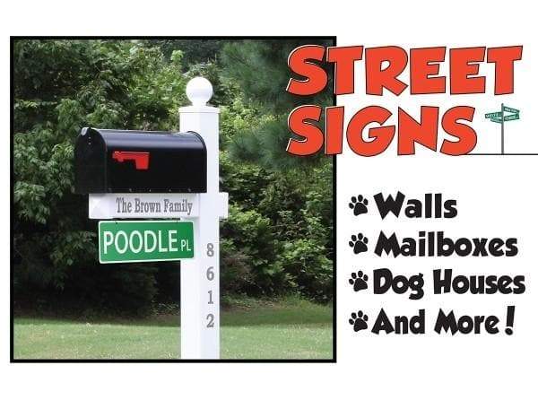 Imagine This Pet-Themed Street Signs - German Shepard