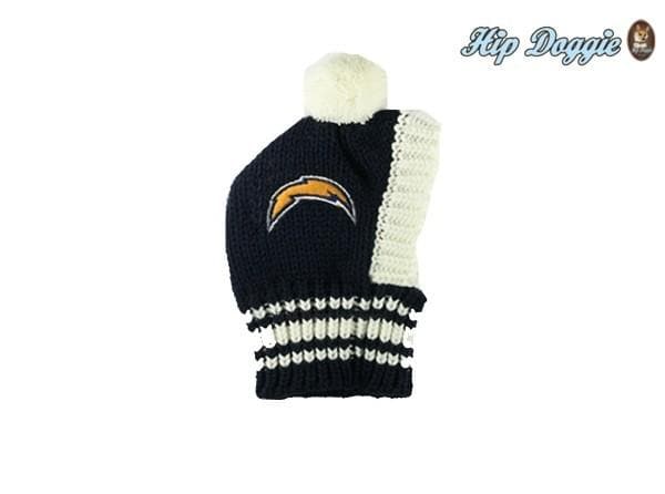 NFL Knit Pet Hat - Chargers - L