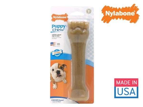 Nylabone® Puppy Chew Bone - Wolf