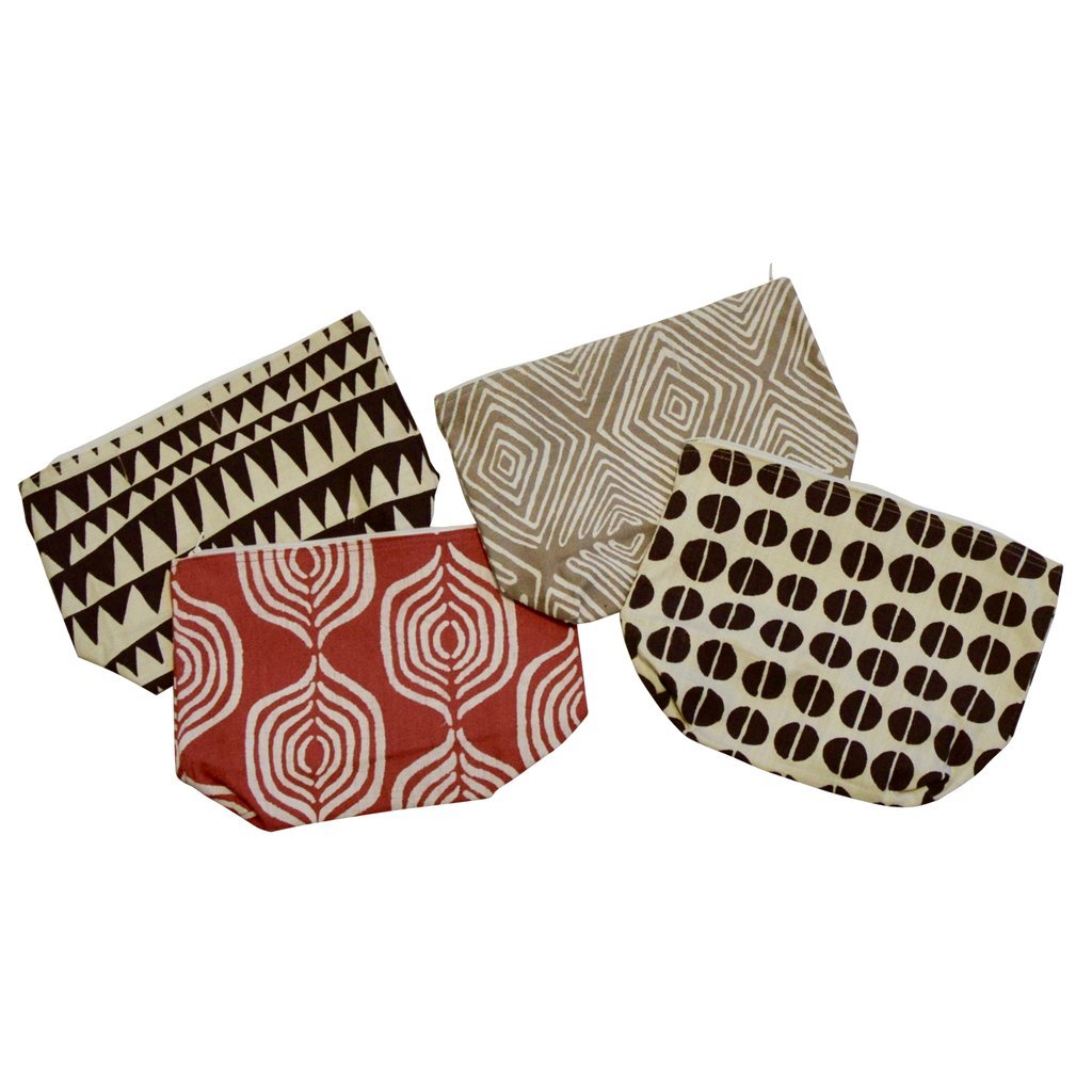 Tribal Textiles Wash Bag - Pendants