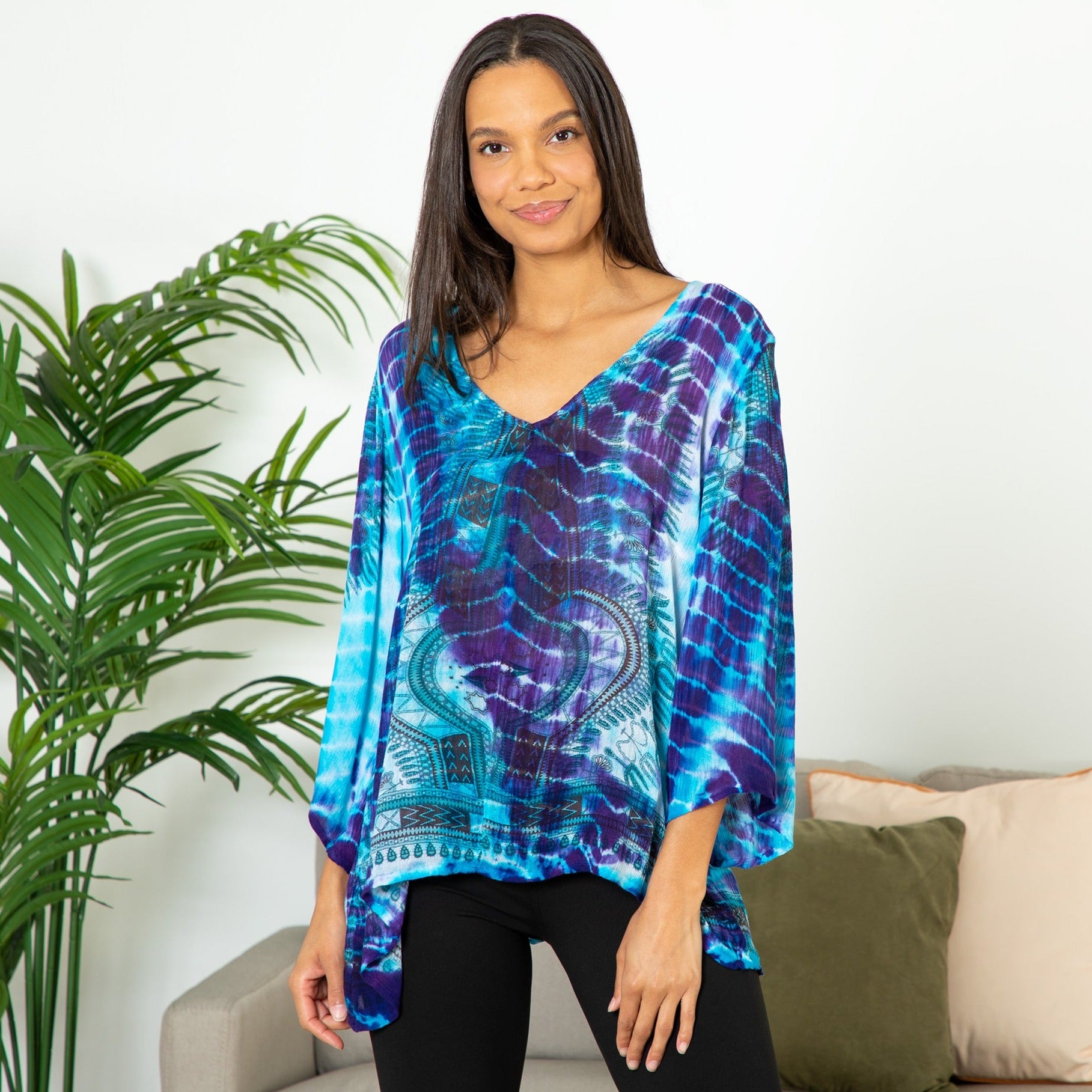 Tie-Dye Spirit Long Sleeve Top - S/M