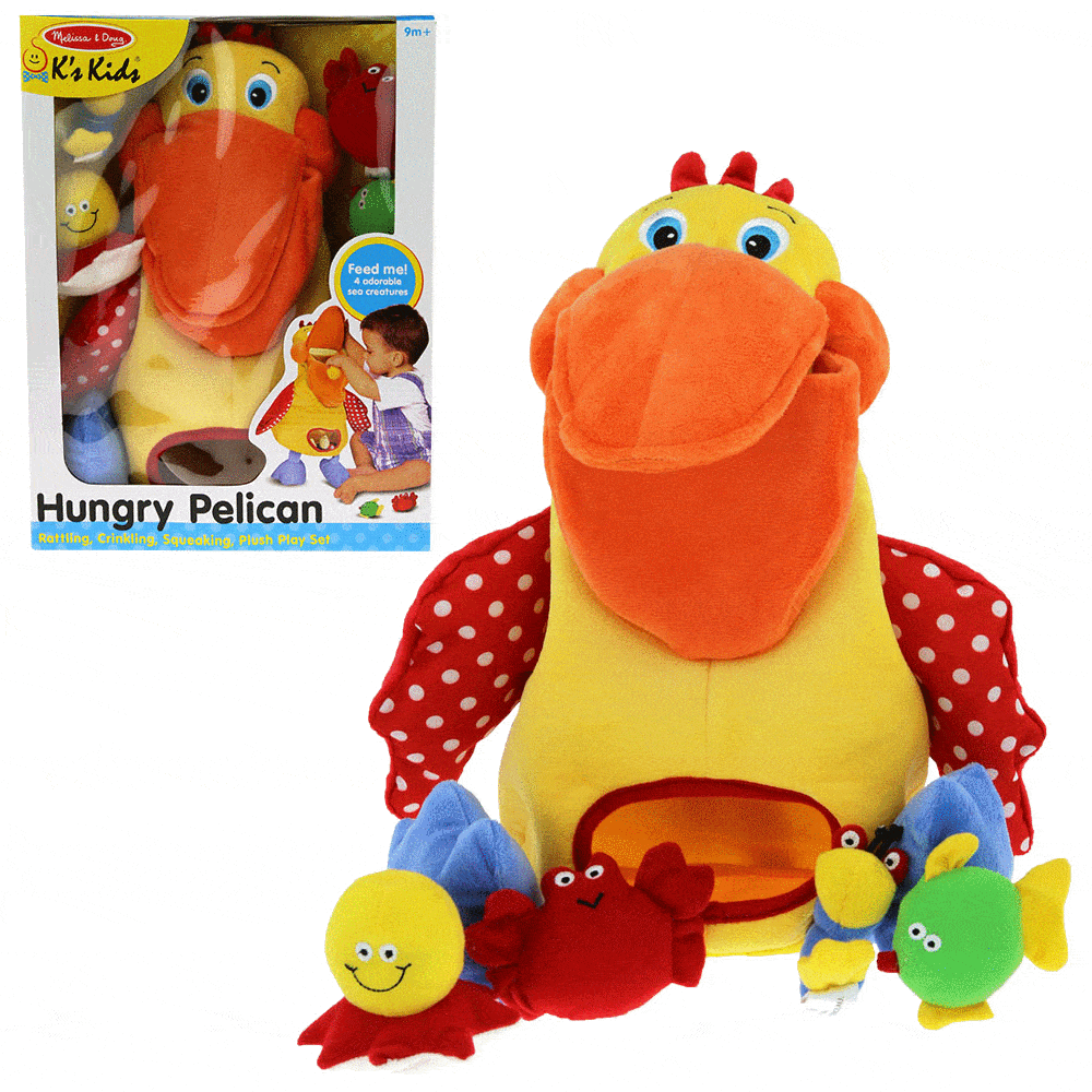 melissa & doug hungry pelican learning toy