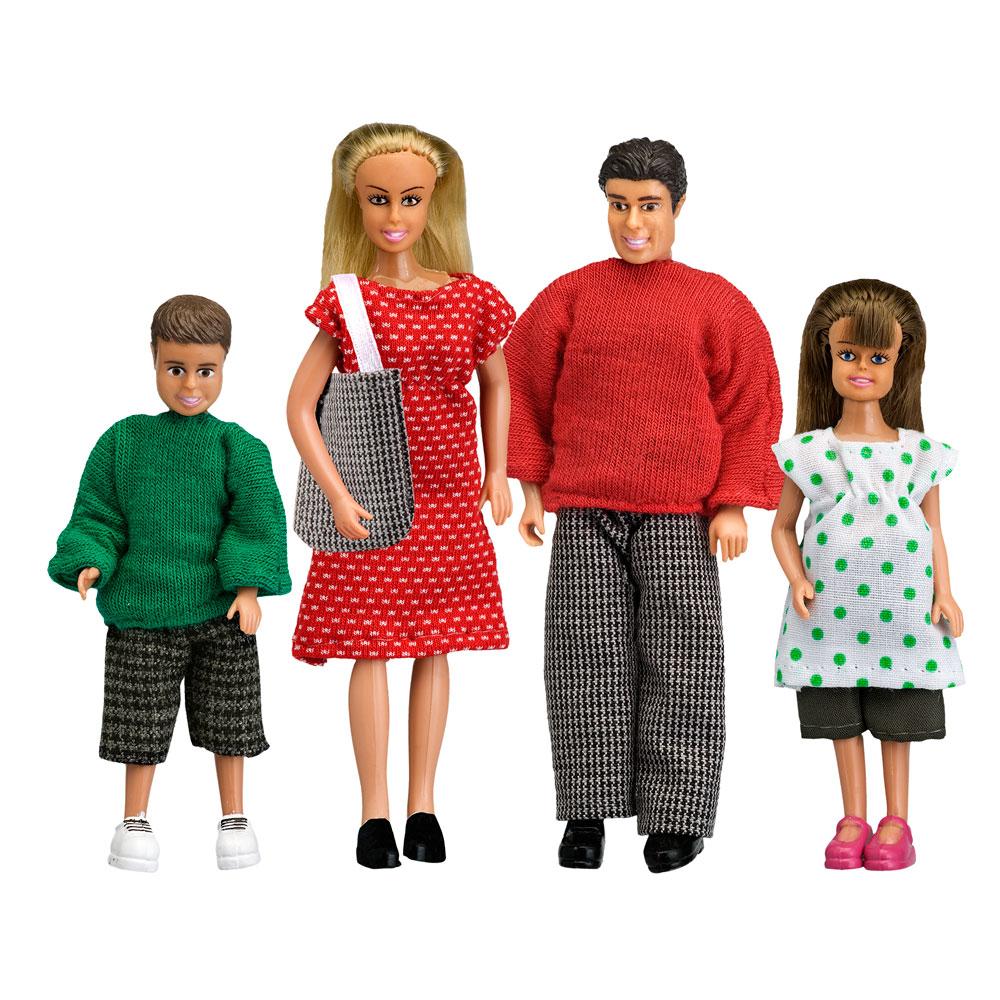 Lundby Smaland Classic Doll Family