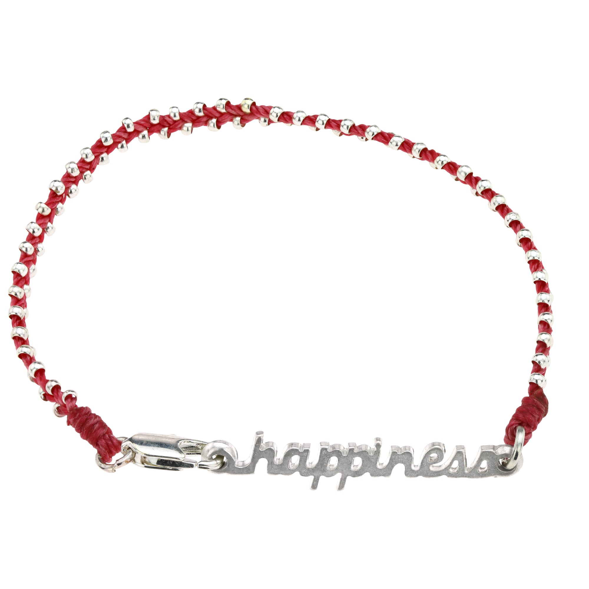 Infinite Inspiration Statement Bracelet - Happiness