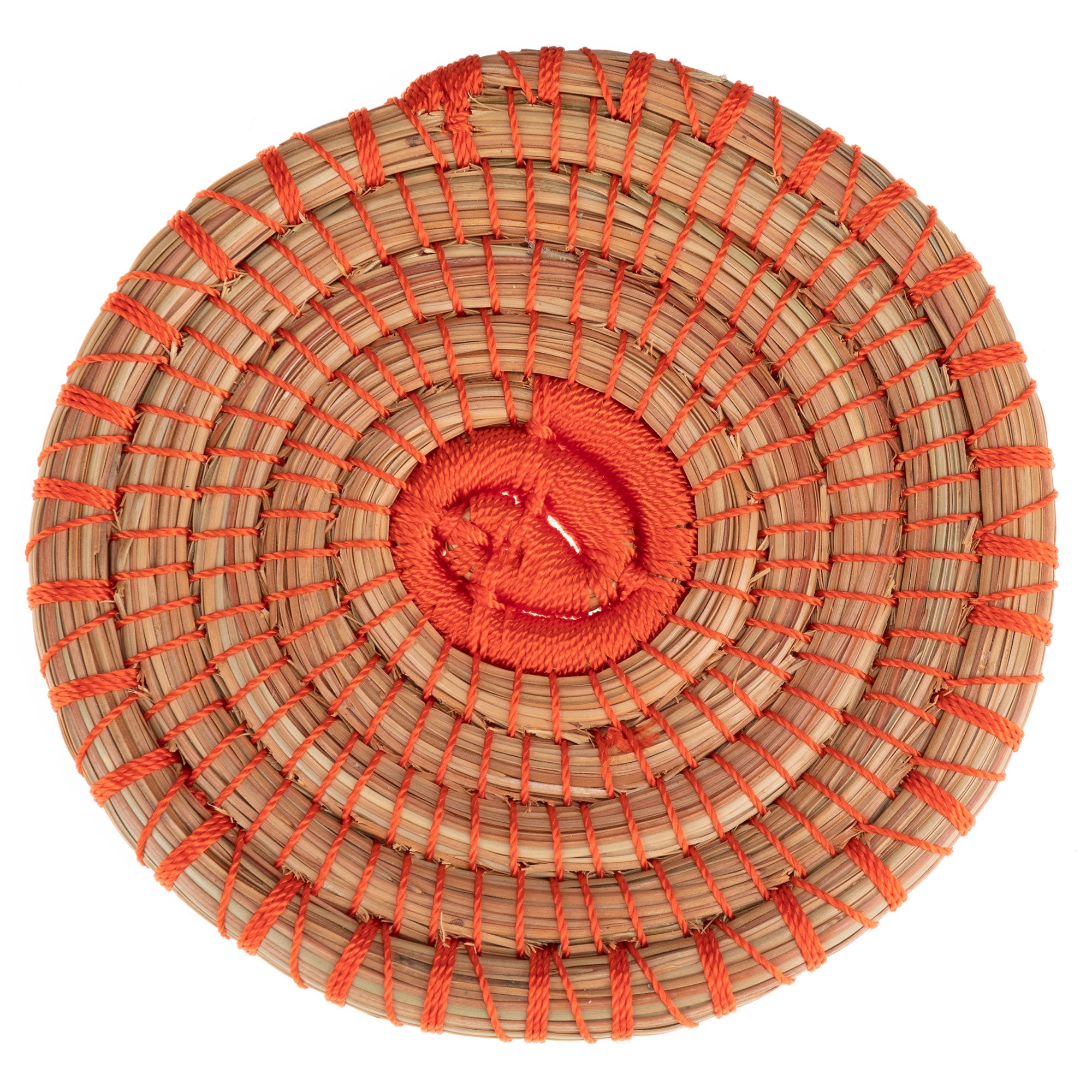 Handmade Pine Needle Coasters - Set Of 4 - Warm