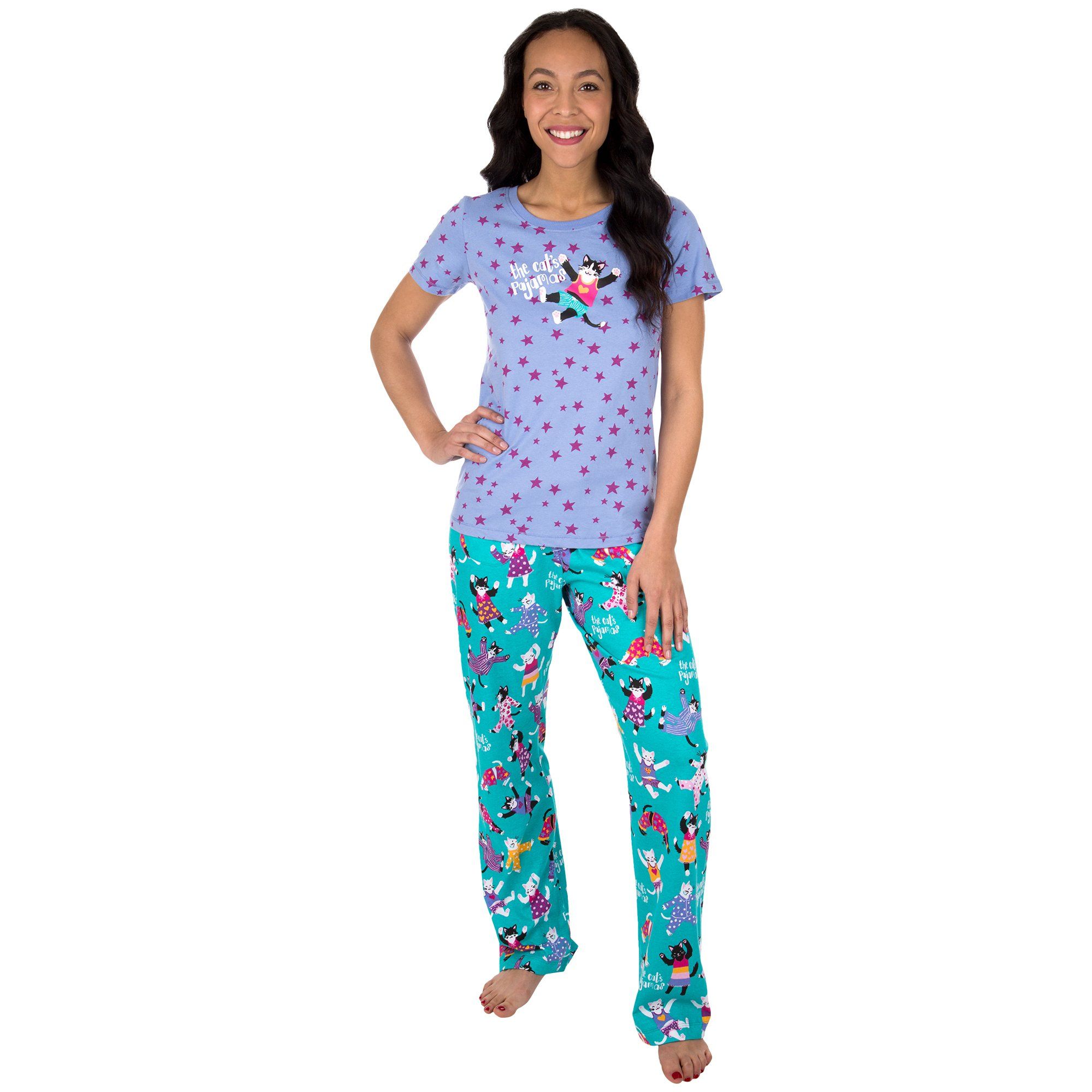 kitty and vibe pajamas