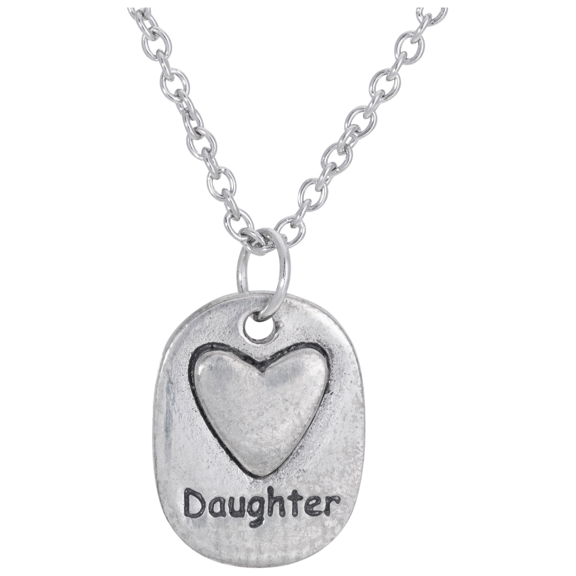 Mother & Daughter Always Necklace - Oval Daughter Pendant