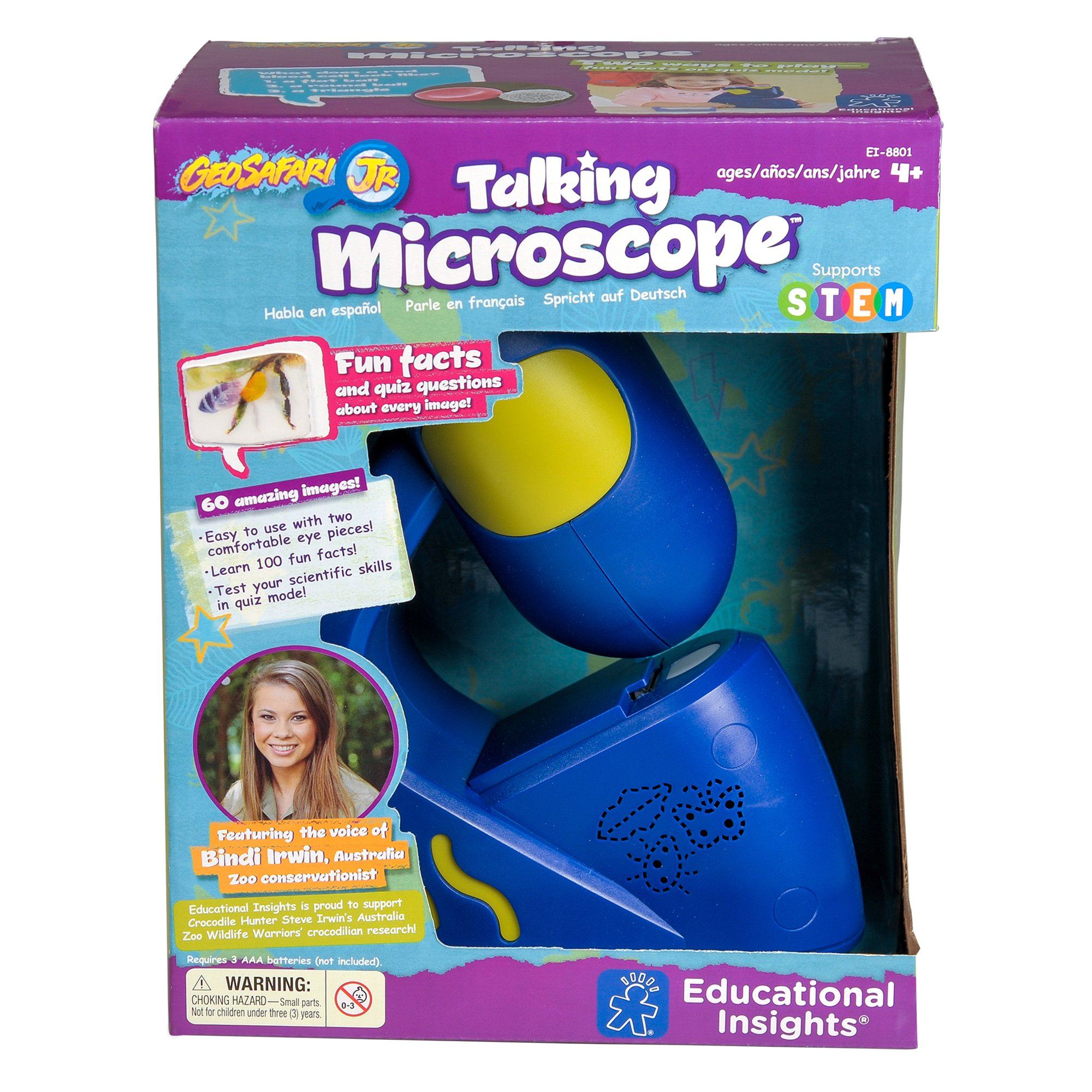 educational insights talking microscope