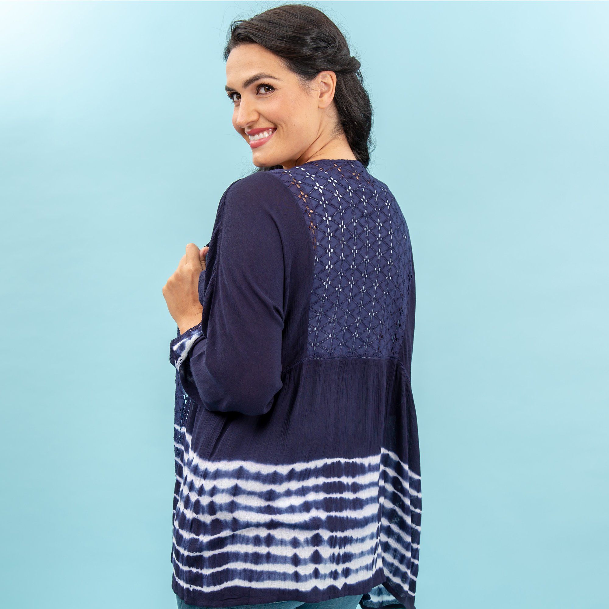 Ripple Effect Lace Topper - S/M