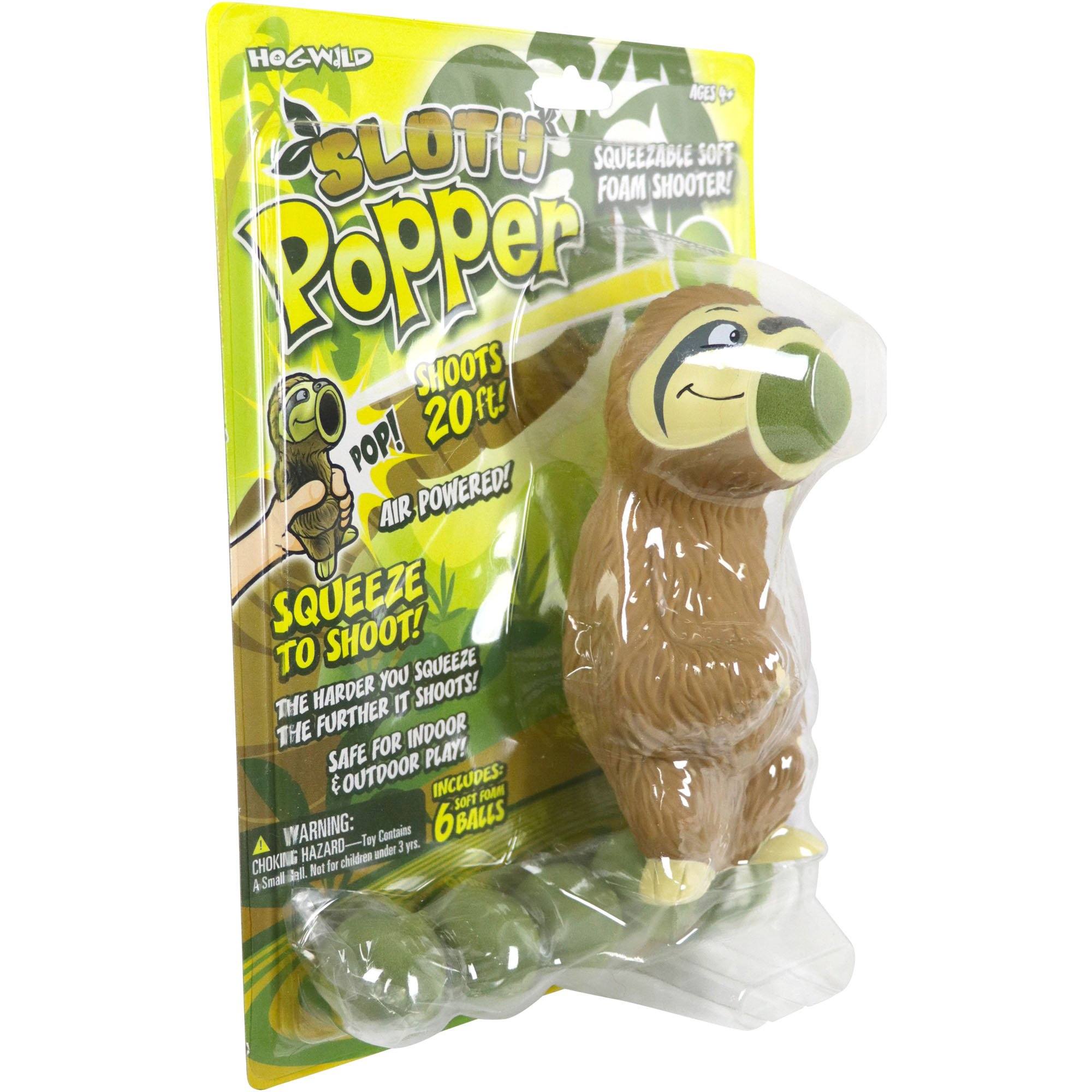 sloth popper toy