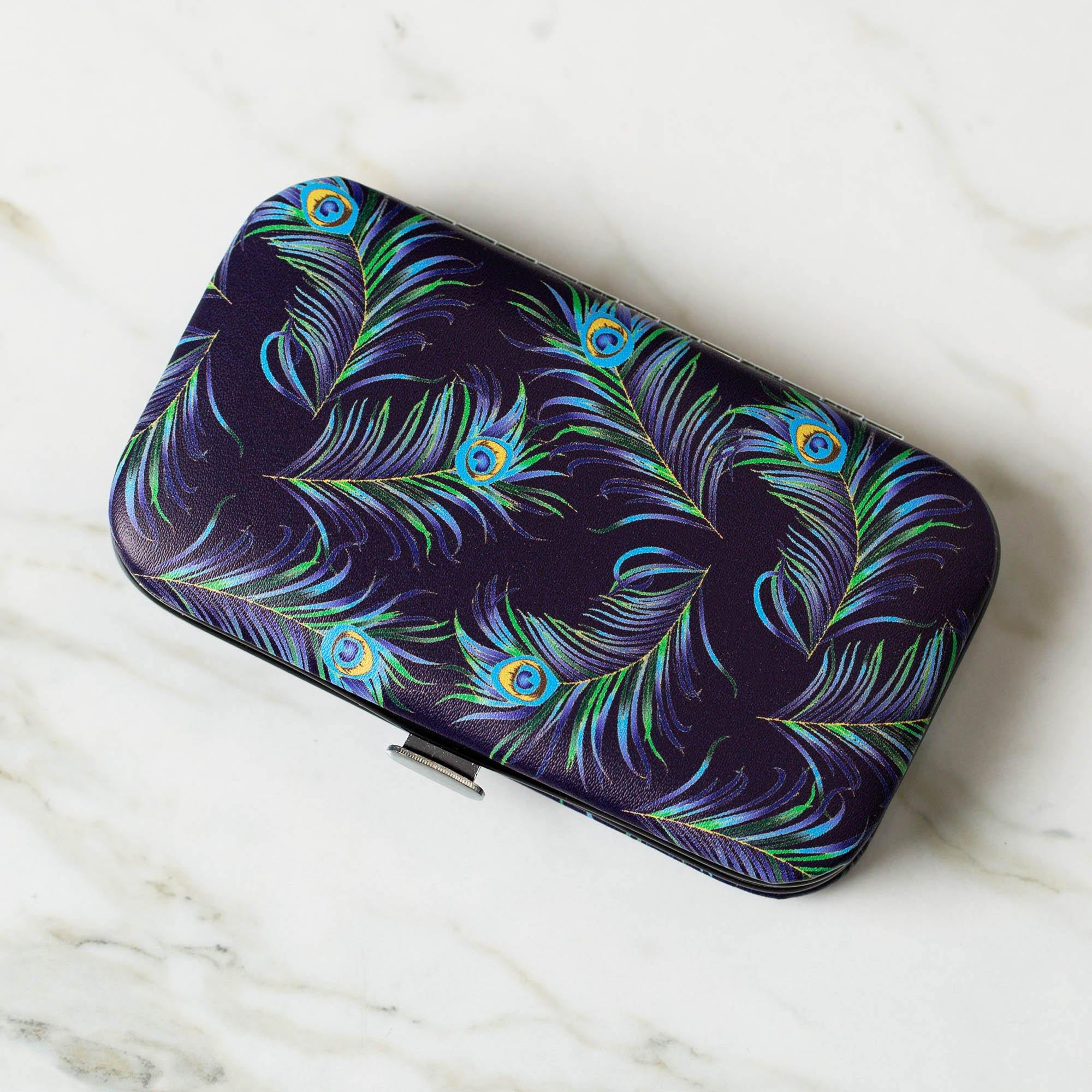 Peacock Panache Manicure Set