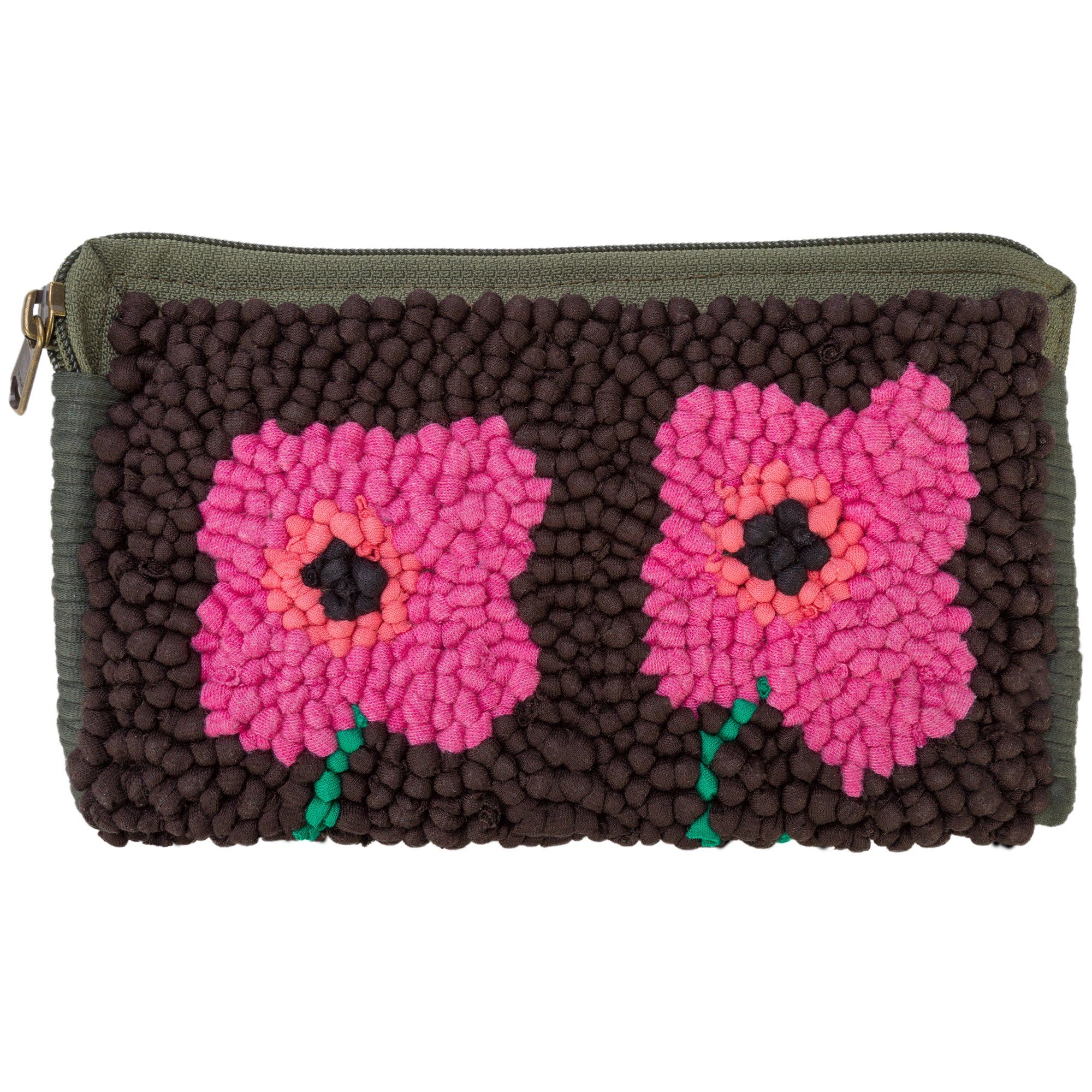 Mielie Lipstick Clutch - Poppies