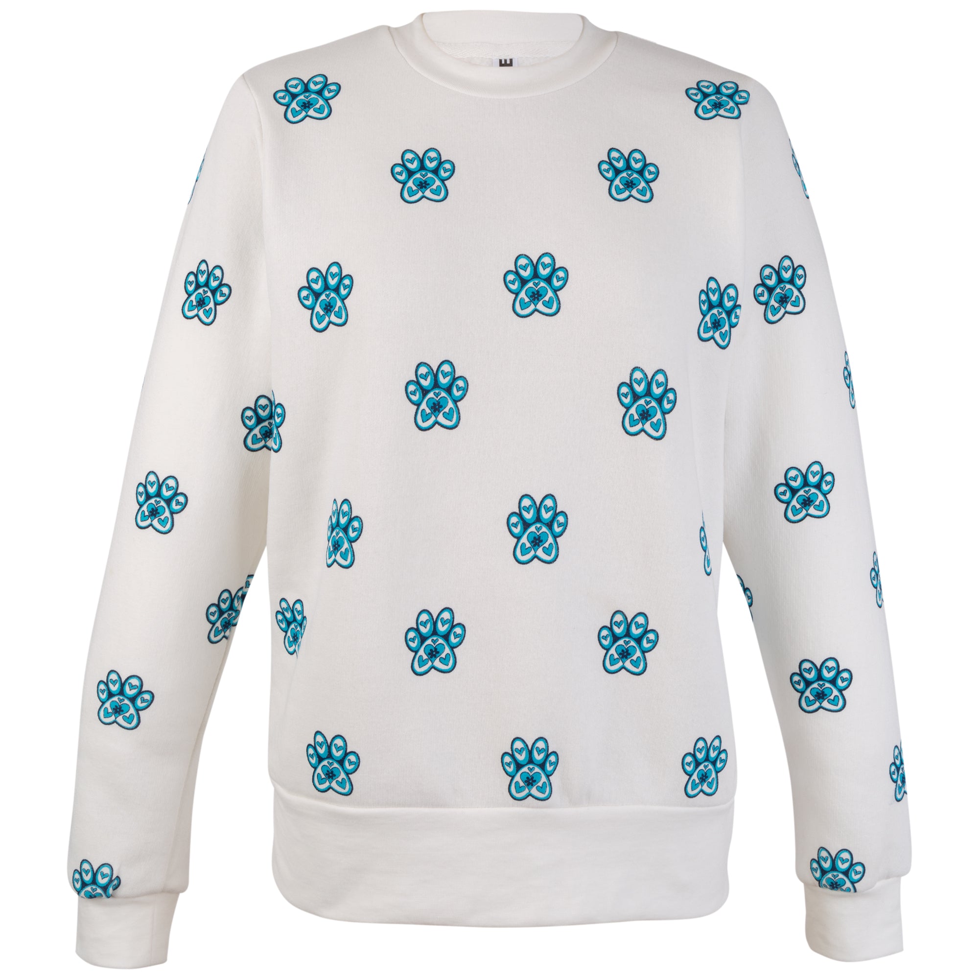 Hearts & Paws Crew Sweatshirt - S