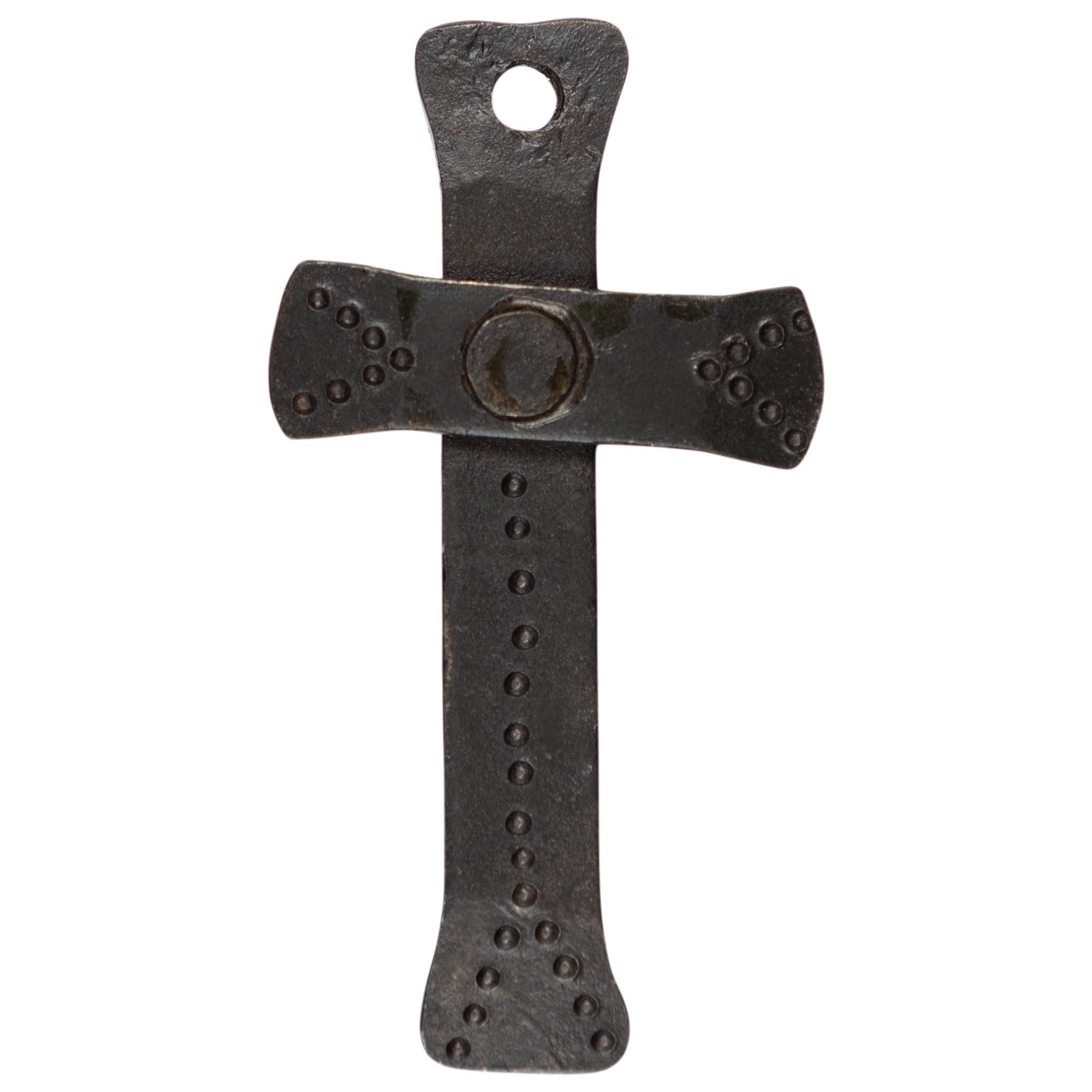 Hand-Forged Iron Cross - S