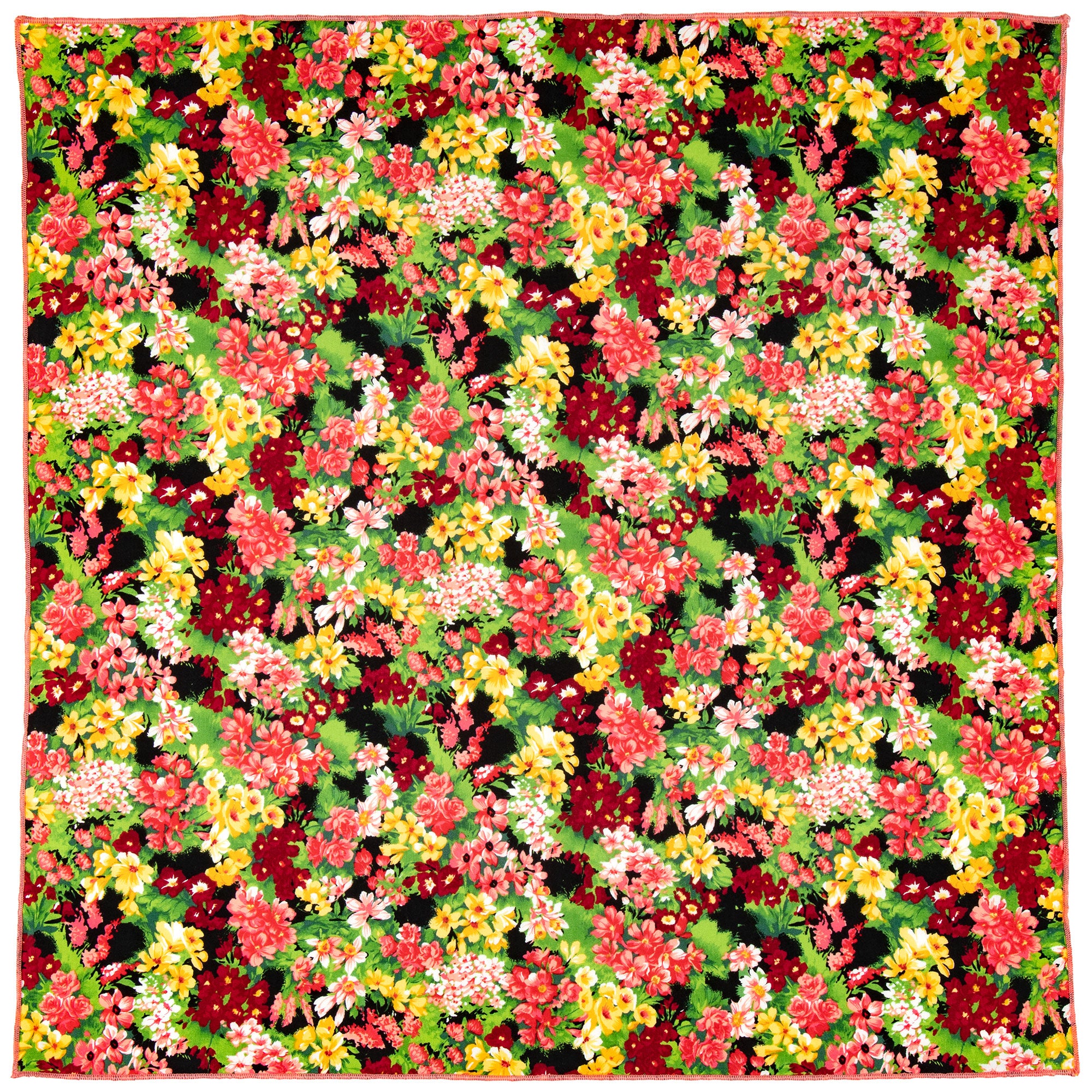 Paisley Garden Bandana - Watercolor Flowers