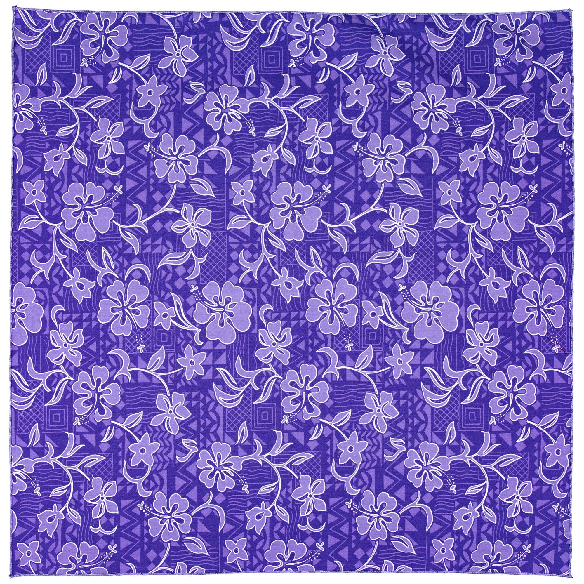 Paisley Garden Bandana - Purple Swirl