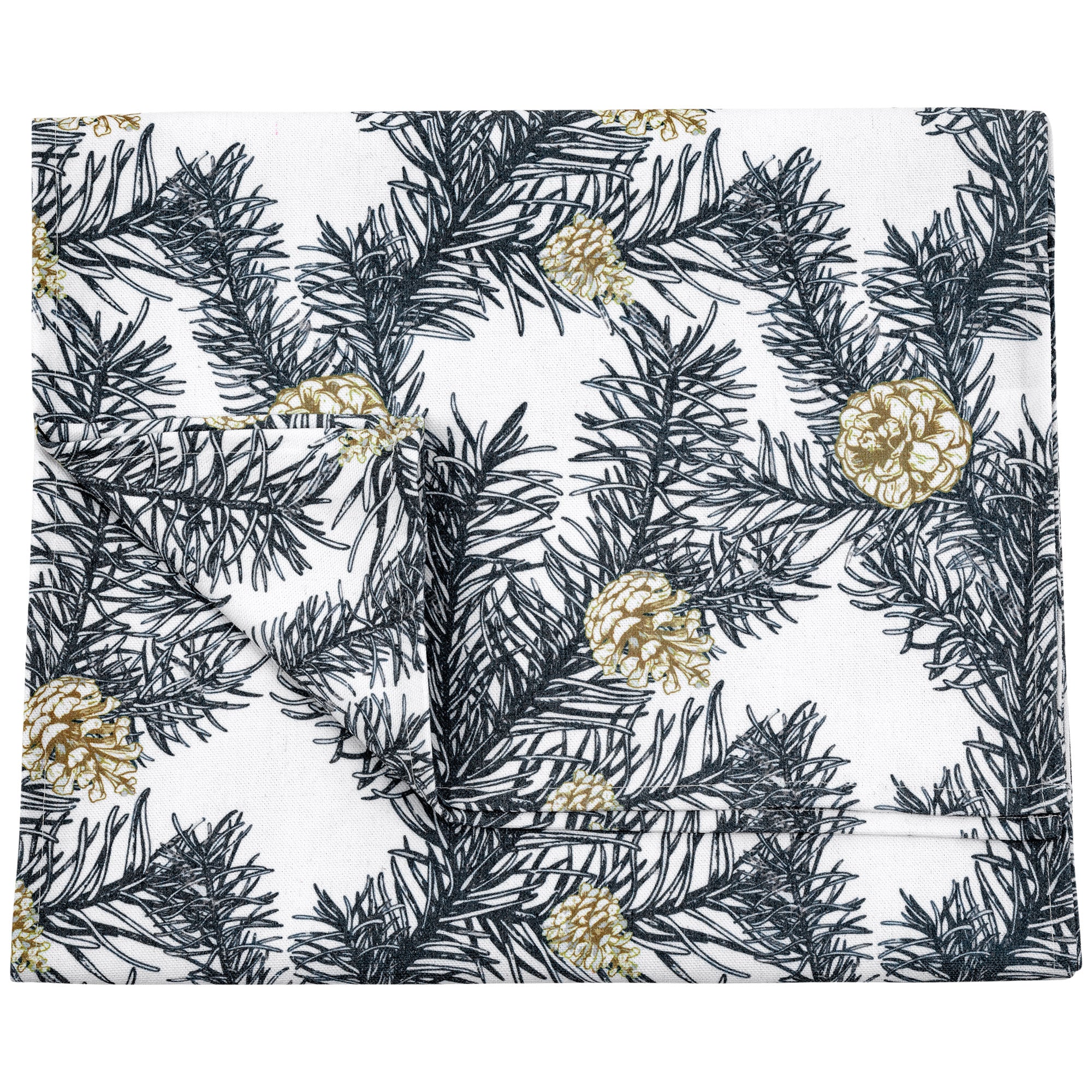 Pine Cones & Spruce Table Linens - Table Runner