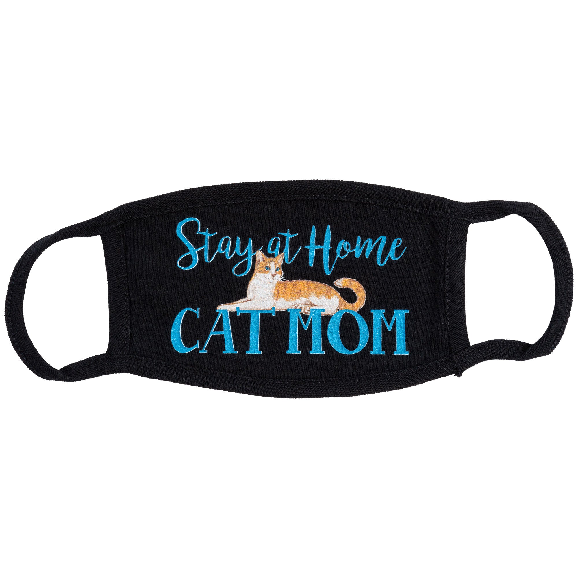 Colorful & Cute Cotton Face Mask - Stay At Home Cat Mom