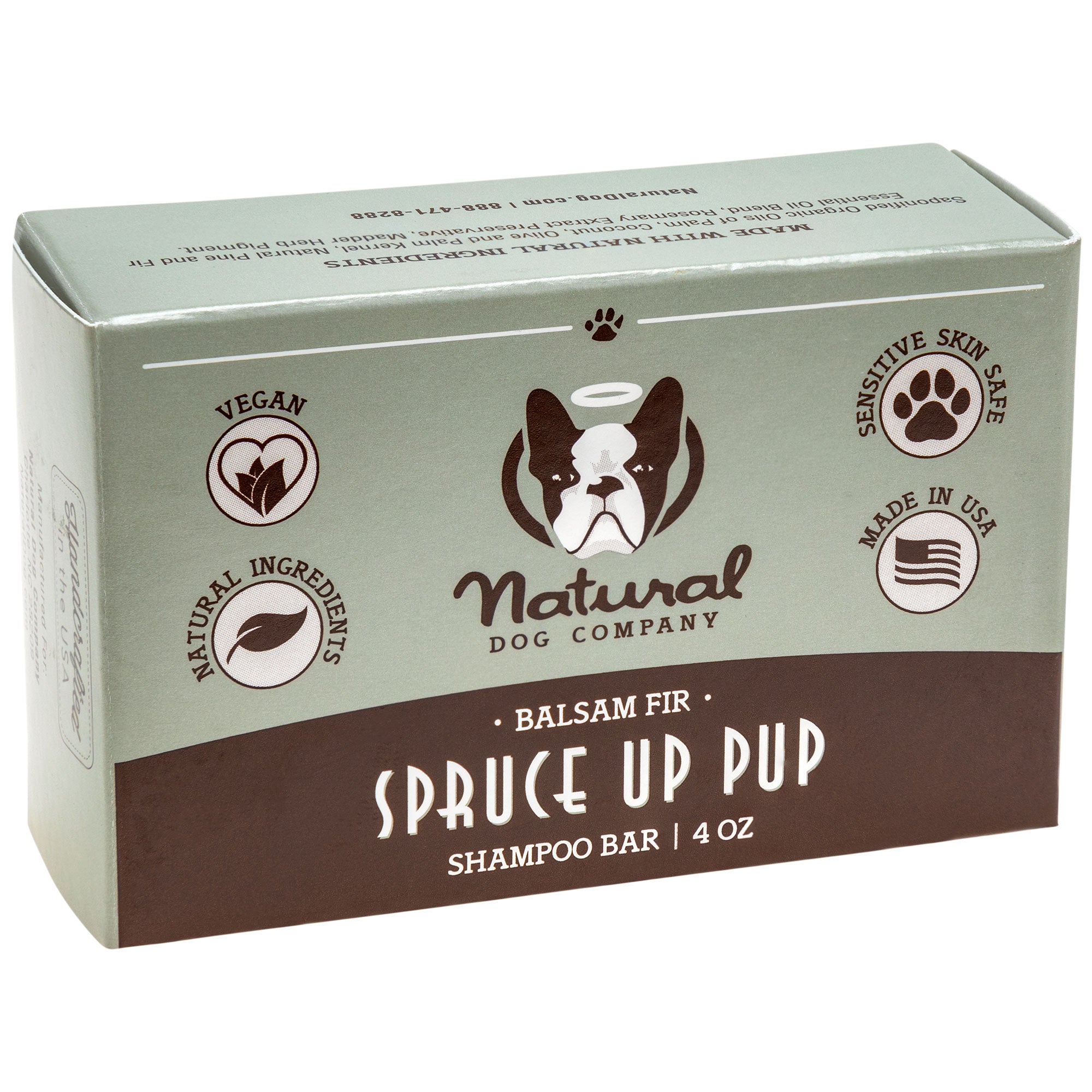 Natural Dog™ Bar Soap - Spruce Up Pup - Balsam Fir