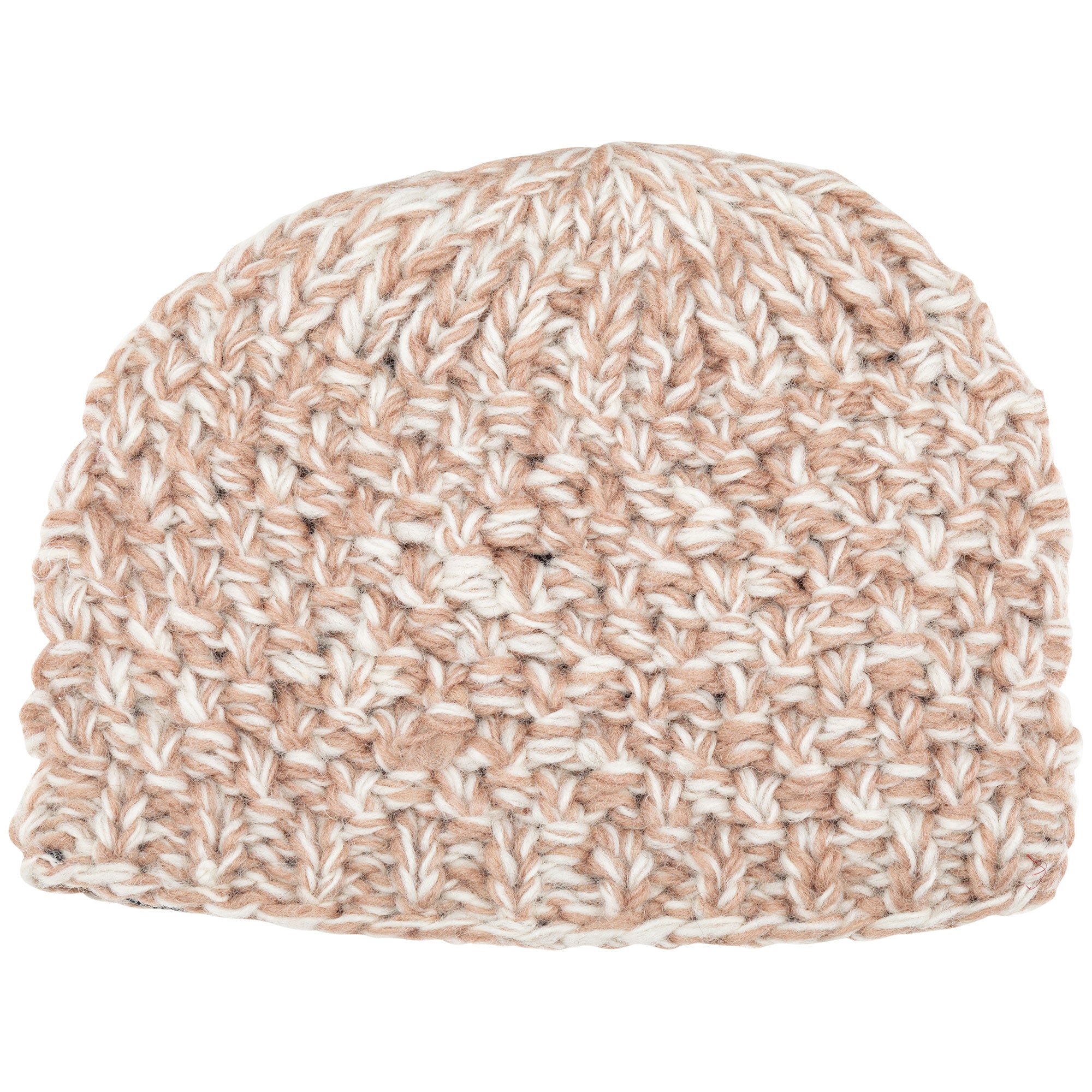 Heathered Wool Winter Accessories - Hat - Oatmeal