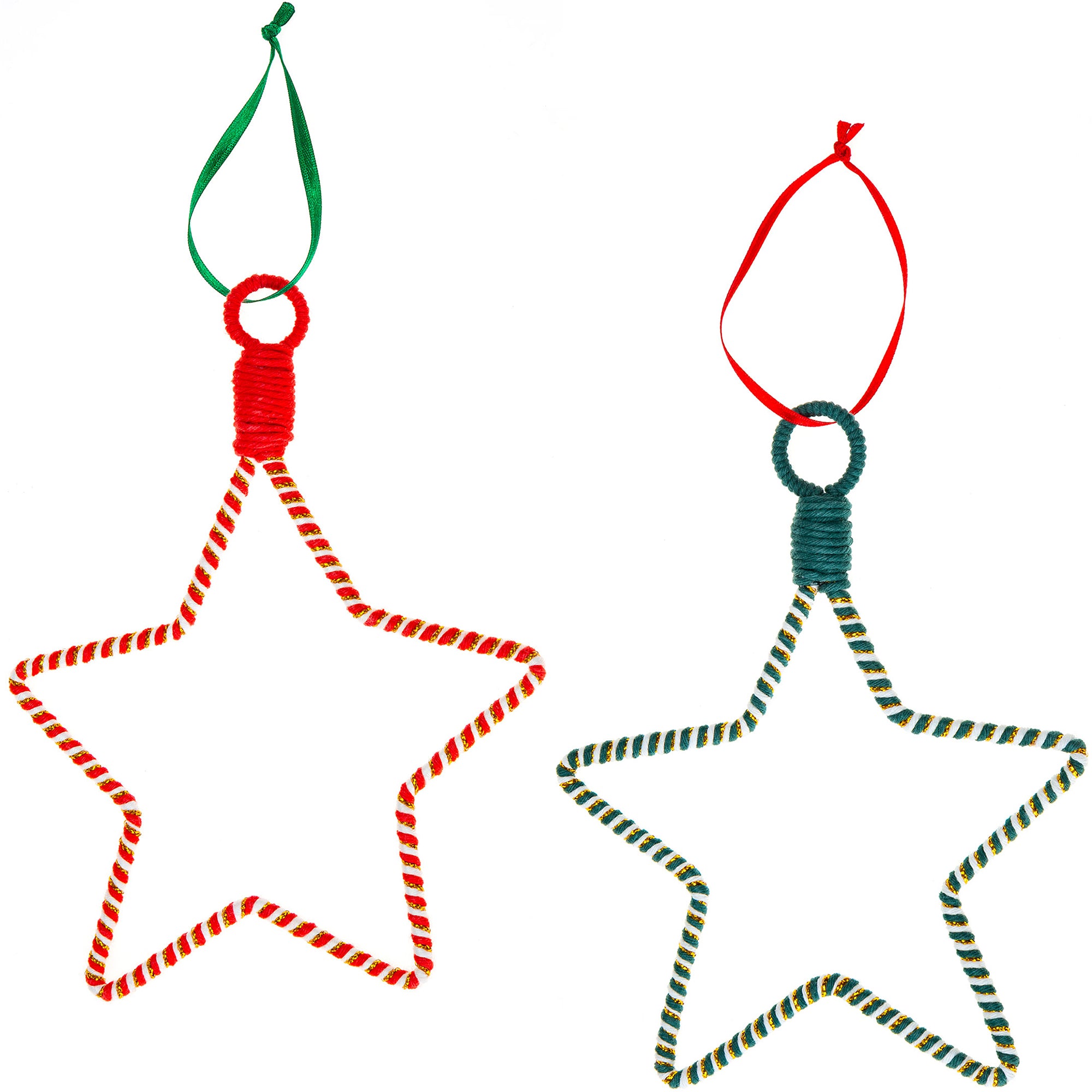 String-A-Ling Star Ornament - Green