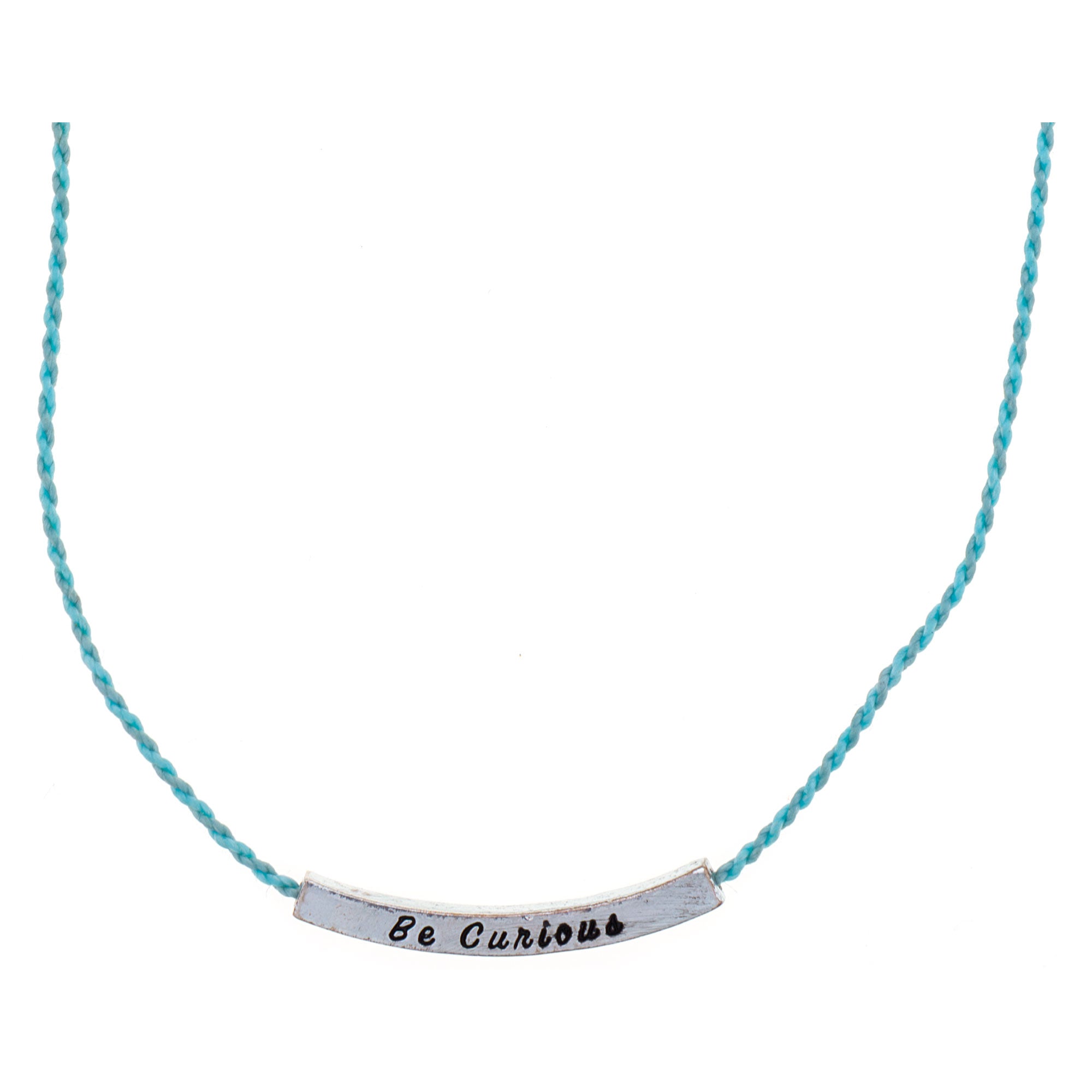 Be Inspired Necklace - BE CURIOUS