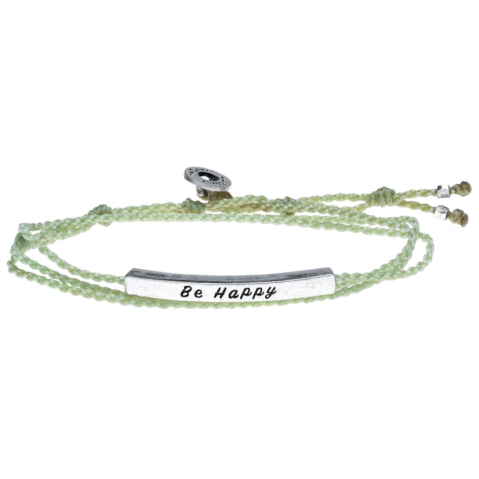 Be Inspired Triple Wrap Bracelet - BE HAPPY