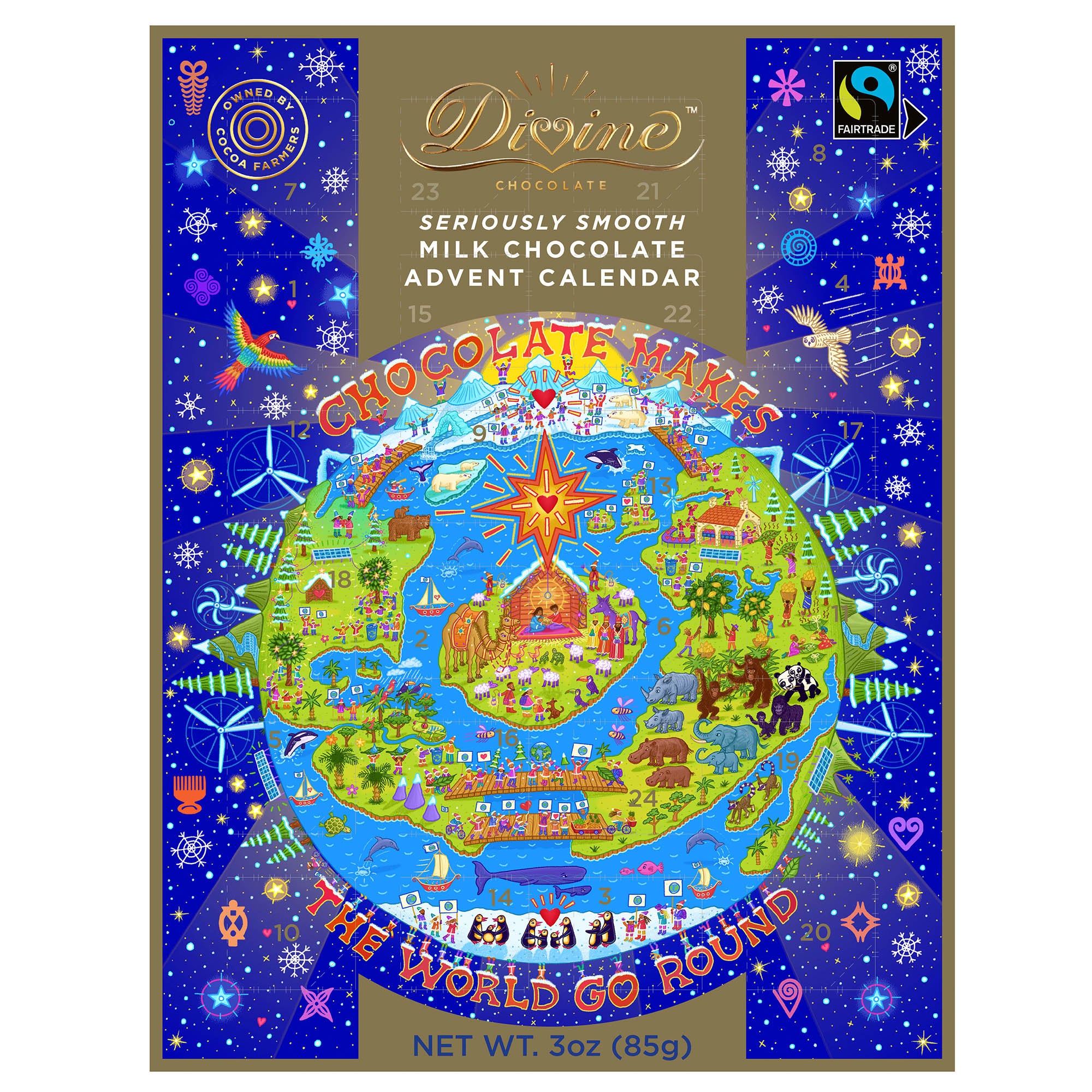 Divine™ Chocolate Advent Calendar GreaterGood