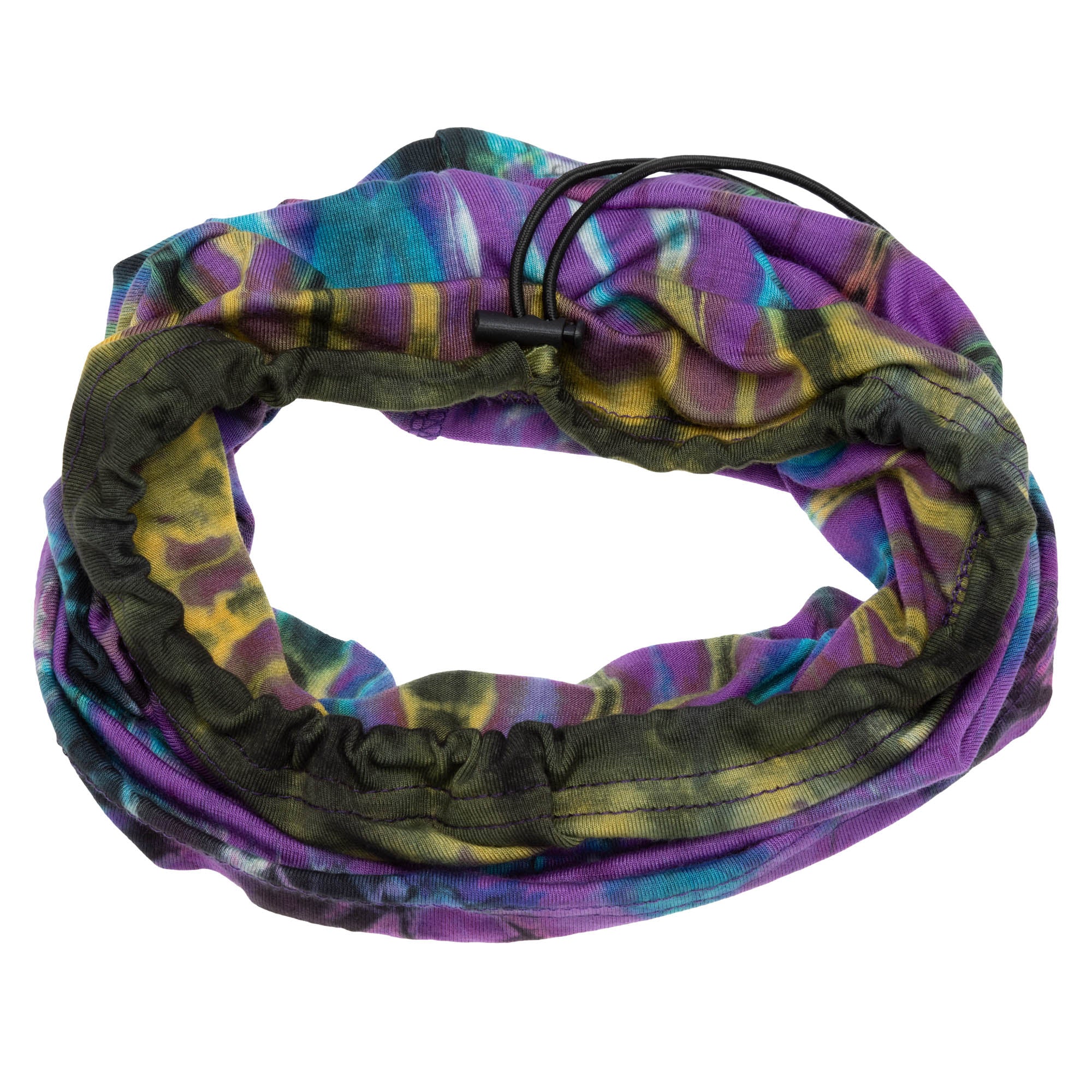 Tie-Dye Gaiter Face Mask - Purple Haze