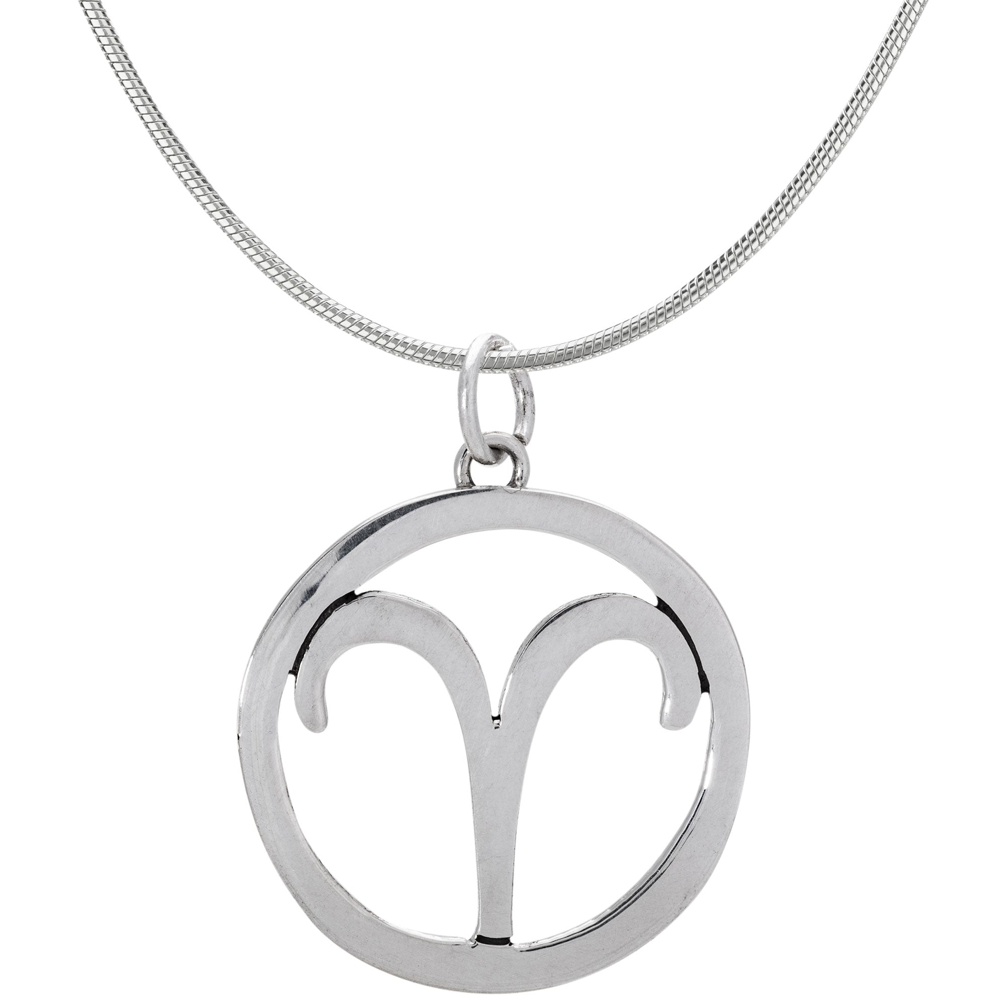 Zodiac Sign Astrology Necklace Collection - Gemini - With Snake Chain