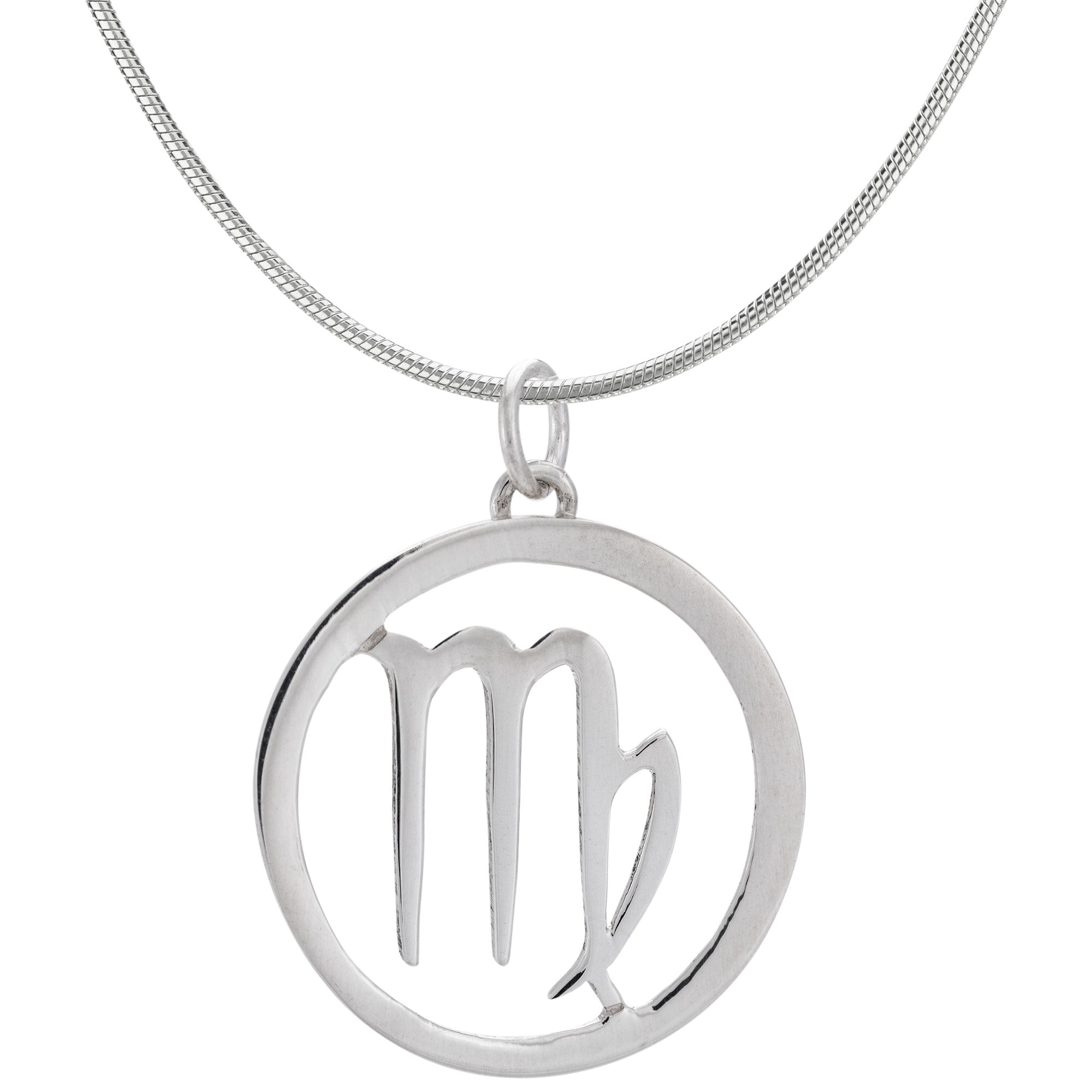 Zodiac Sign Astrology Necklace Collection - Virgo - Pendant Only