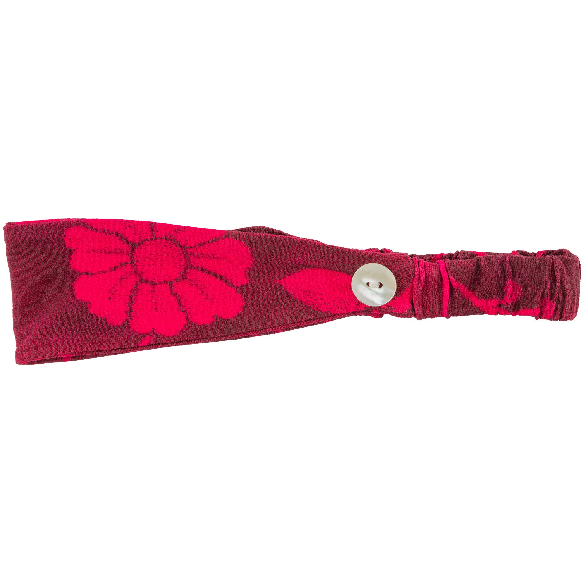 Pretty Pattern Face Mask & Headband - Headband Only - Scarlet Dragonfly
