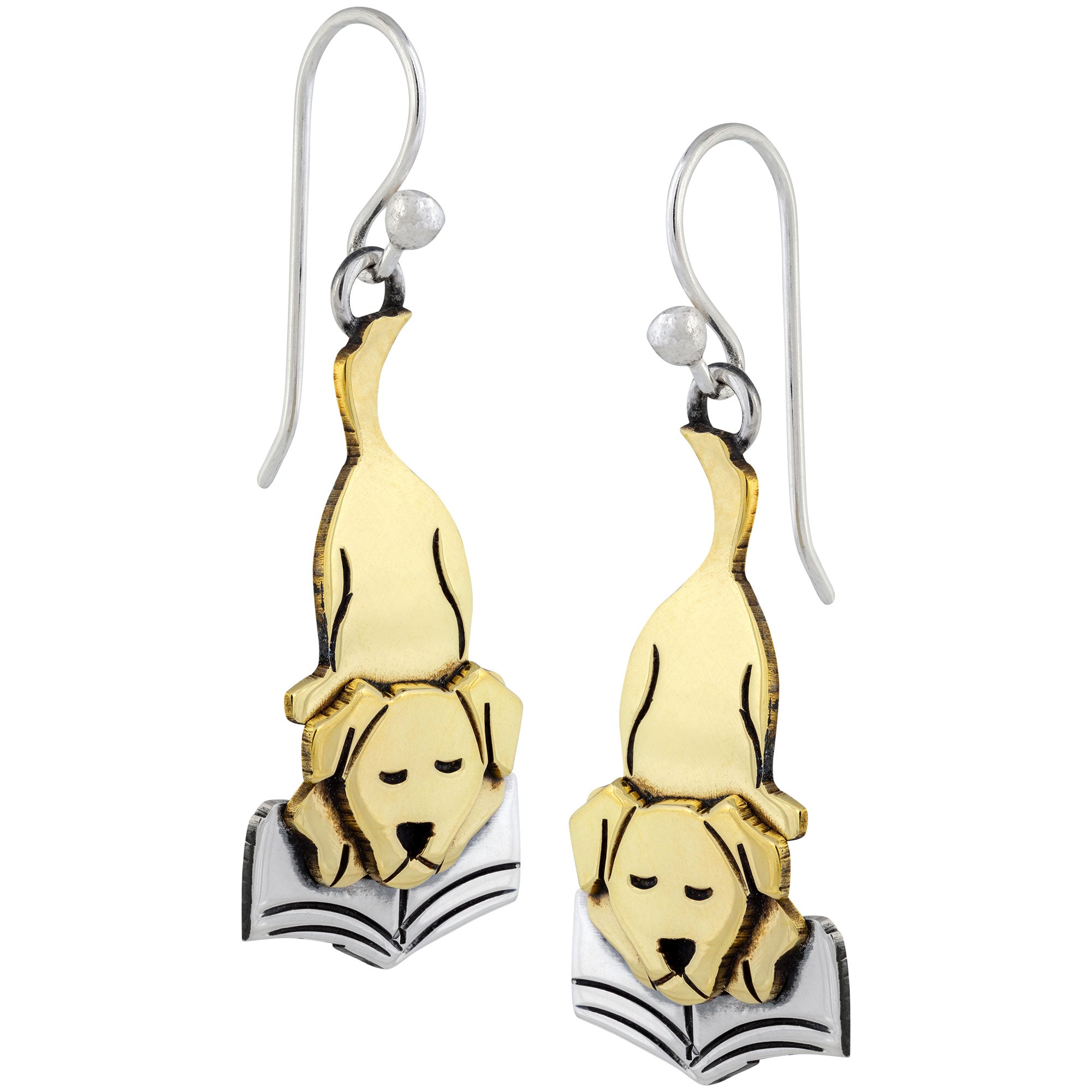 Pet Lover Book Club Earrings - Dog