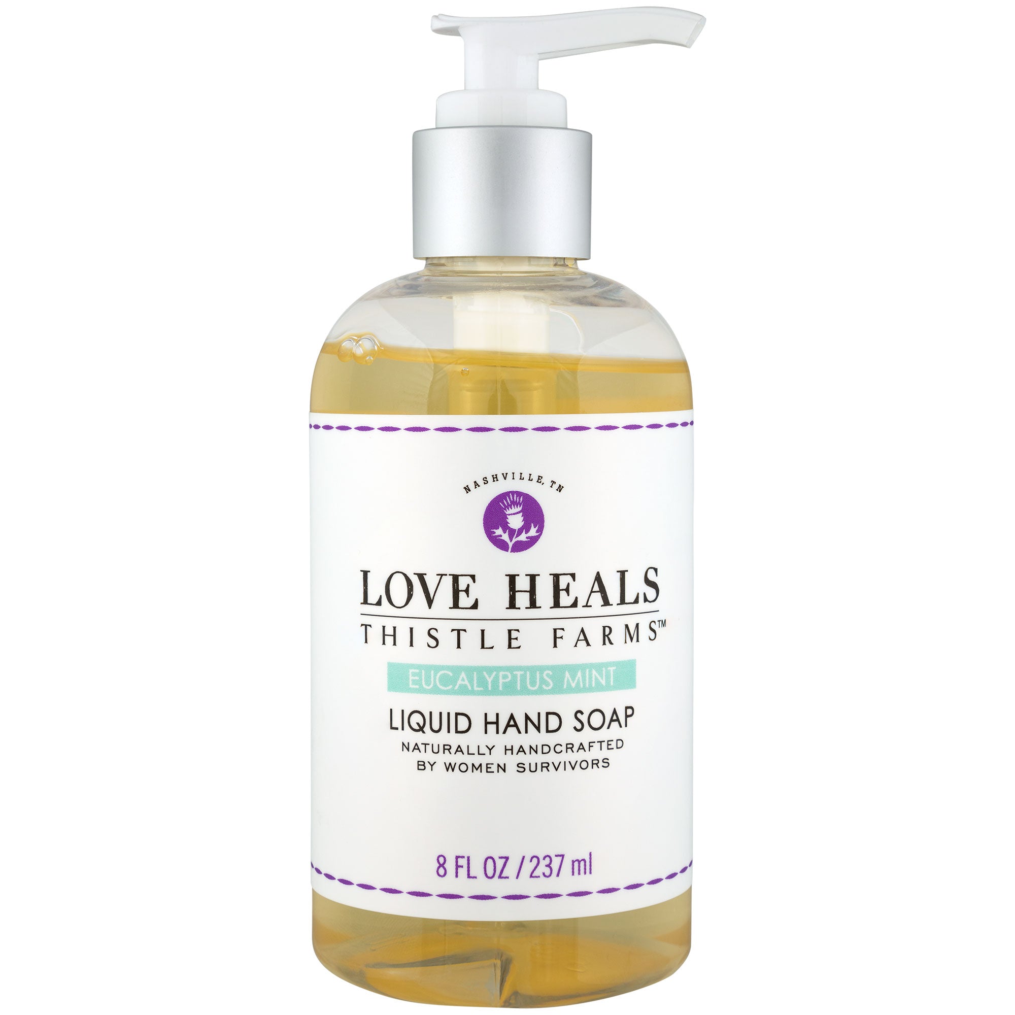 Thistle Farms Love Heals Hand Soap - Eucalyptus Mint