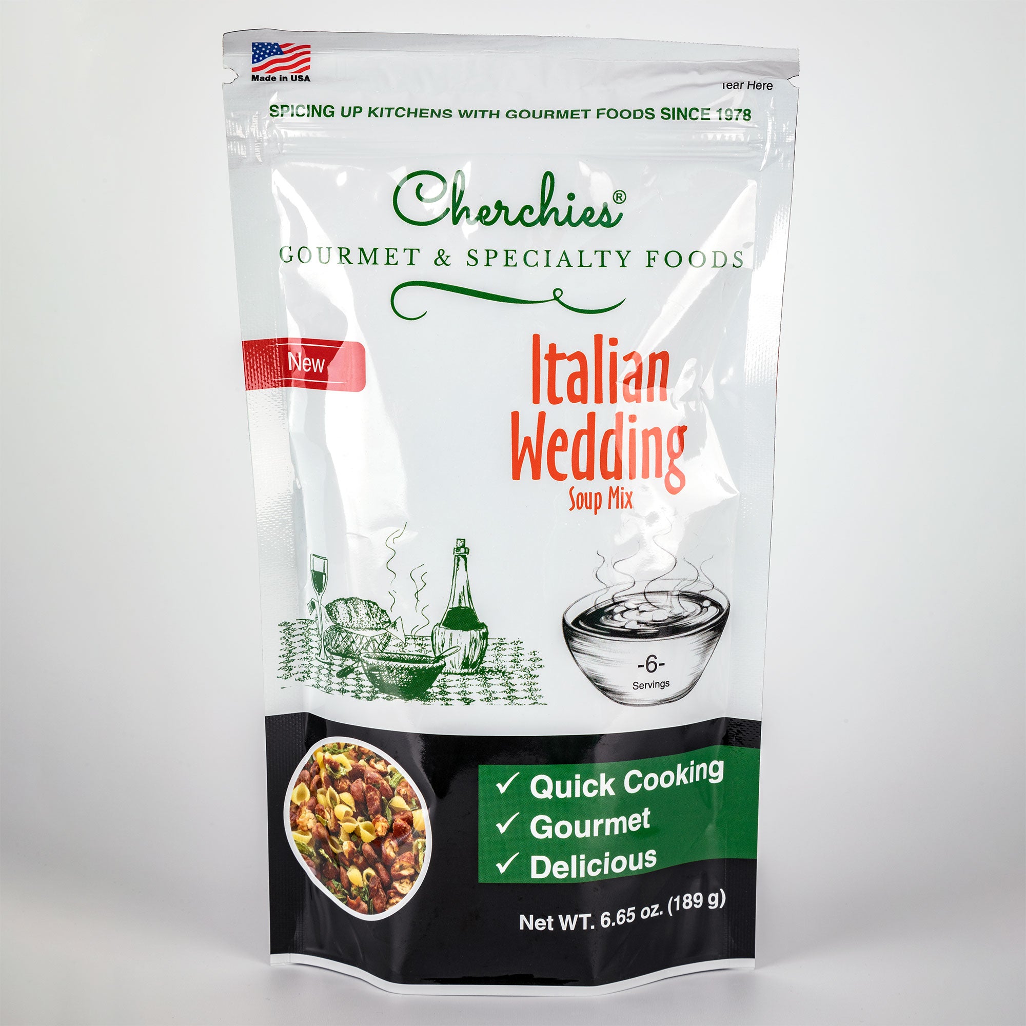 Cherchies® Quick Cooking Classic Soup - Italian Wedding