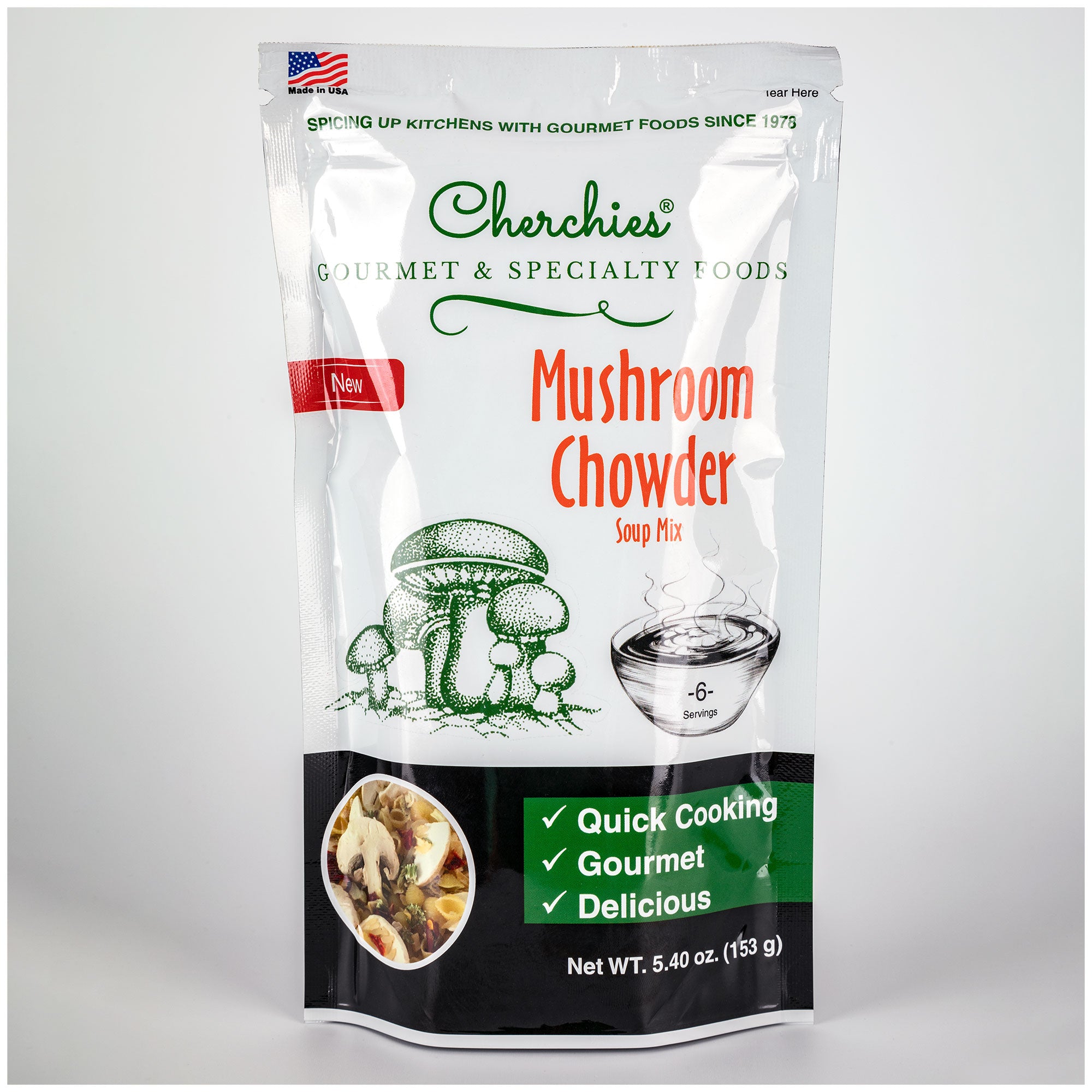 Cherchies® Quick Cooking Chowder Soup Mix - Mushroom