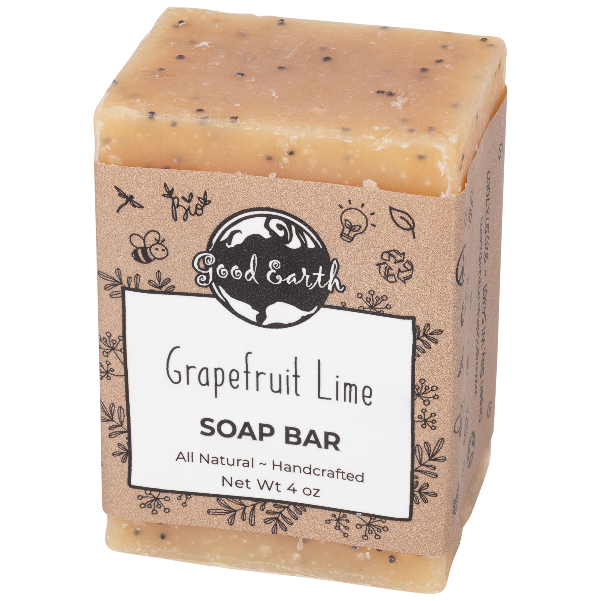Good Earth Handmade Soap - Grapefruit Lime
