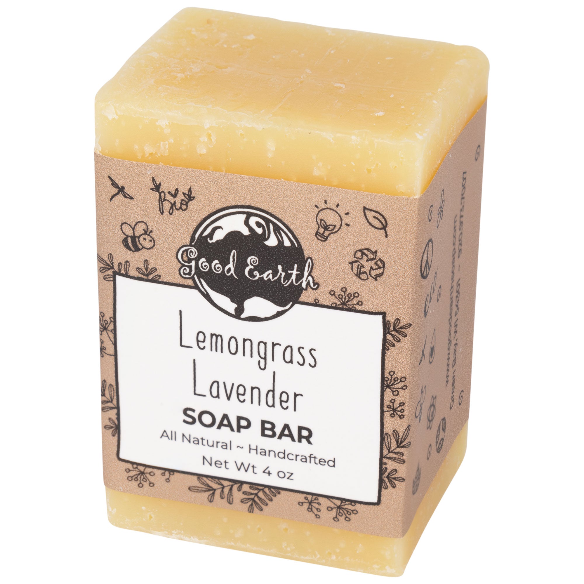 Good Earth Handmade Soap - Lemongrass Lavender