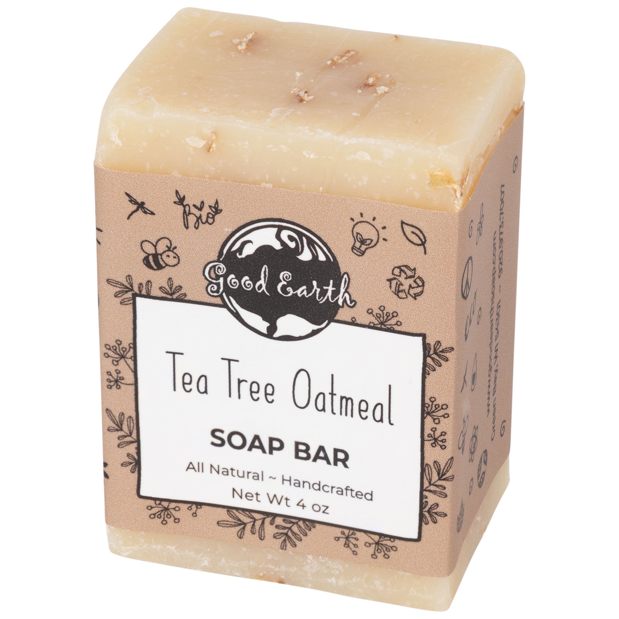 Good Earth Handmade Soap - Tea Tree Oatmeal