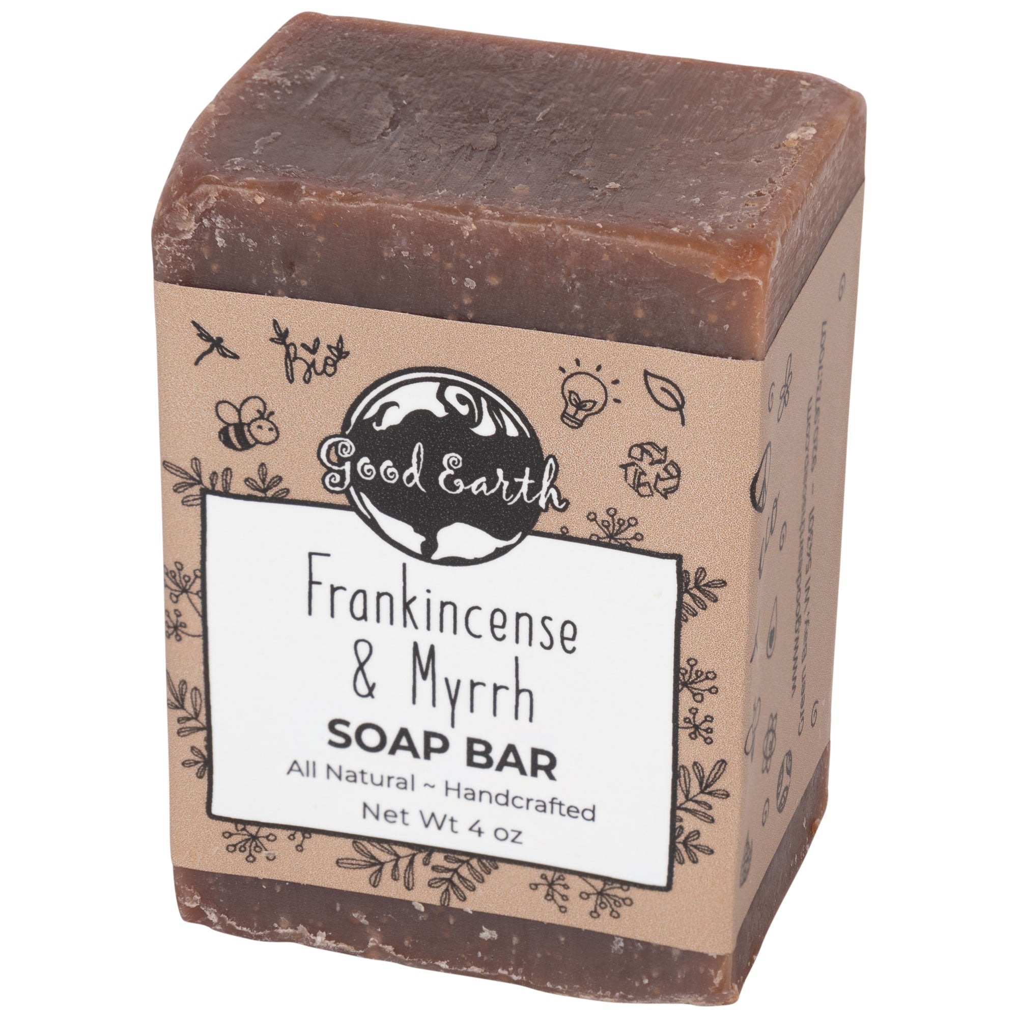 Good Earth Handmade Soap - Frankincense & Myrrh