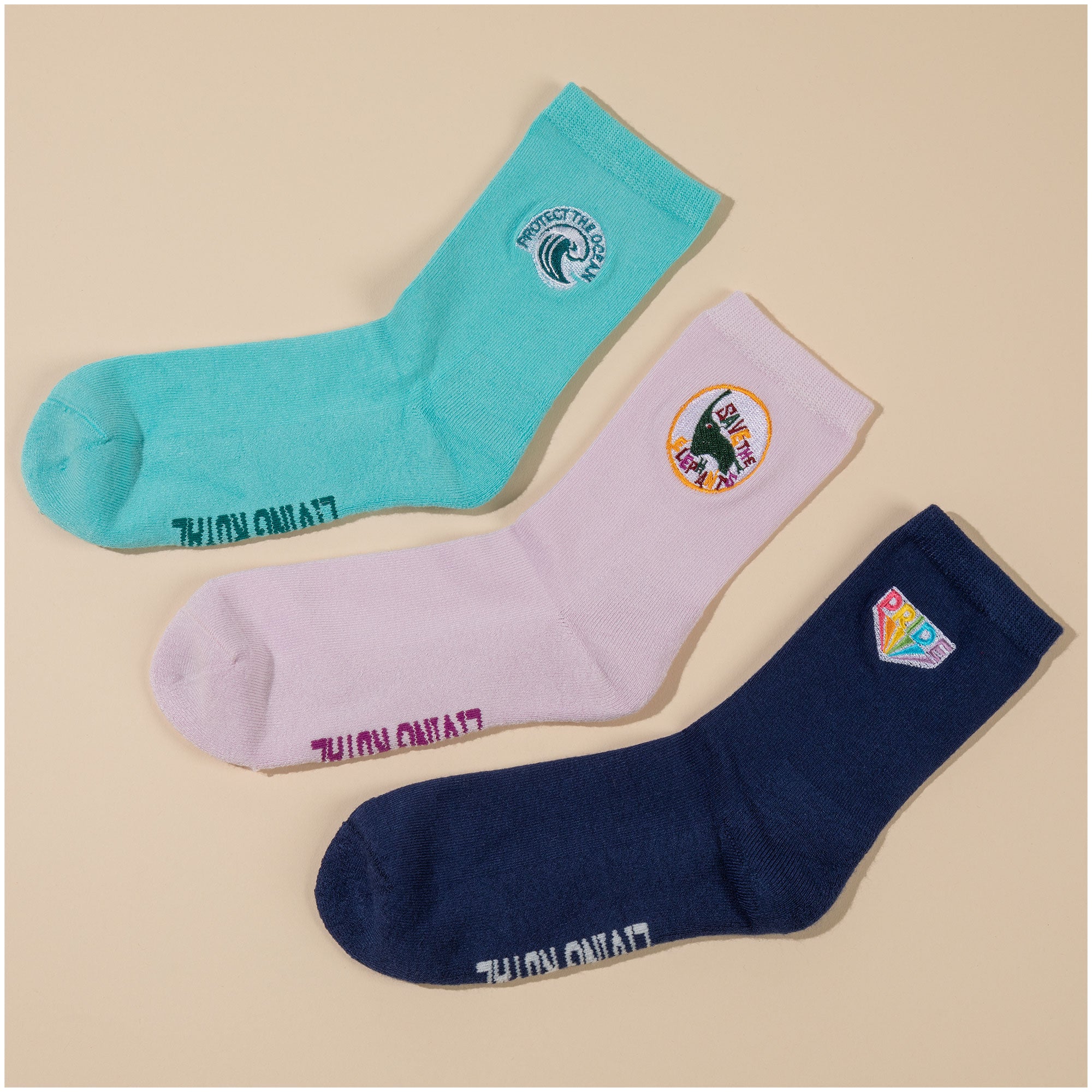 Living Royal Charity Crew Socks - Disaster Relief