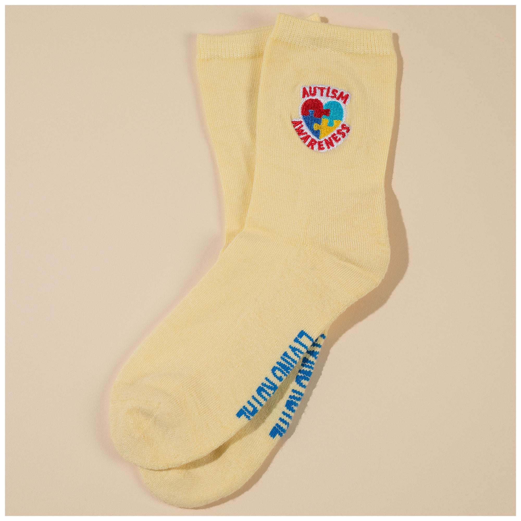 Living Royal Charity Crew Socks - Autism Awareness