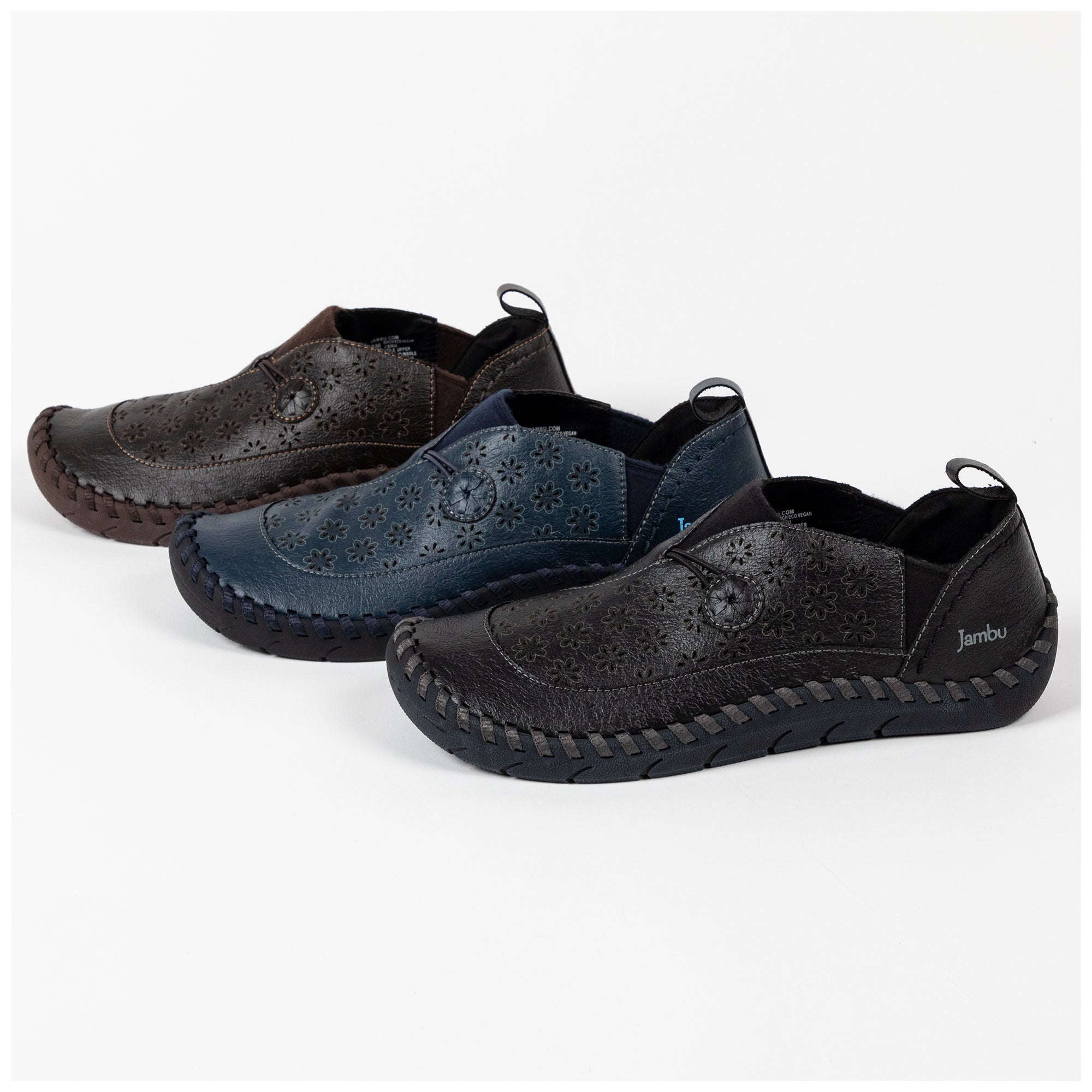 Jambu™ Vegan Birch Eco Vegan Loafer - Navy - 6