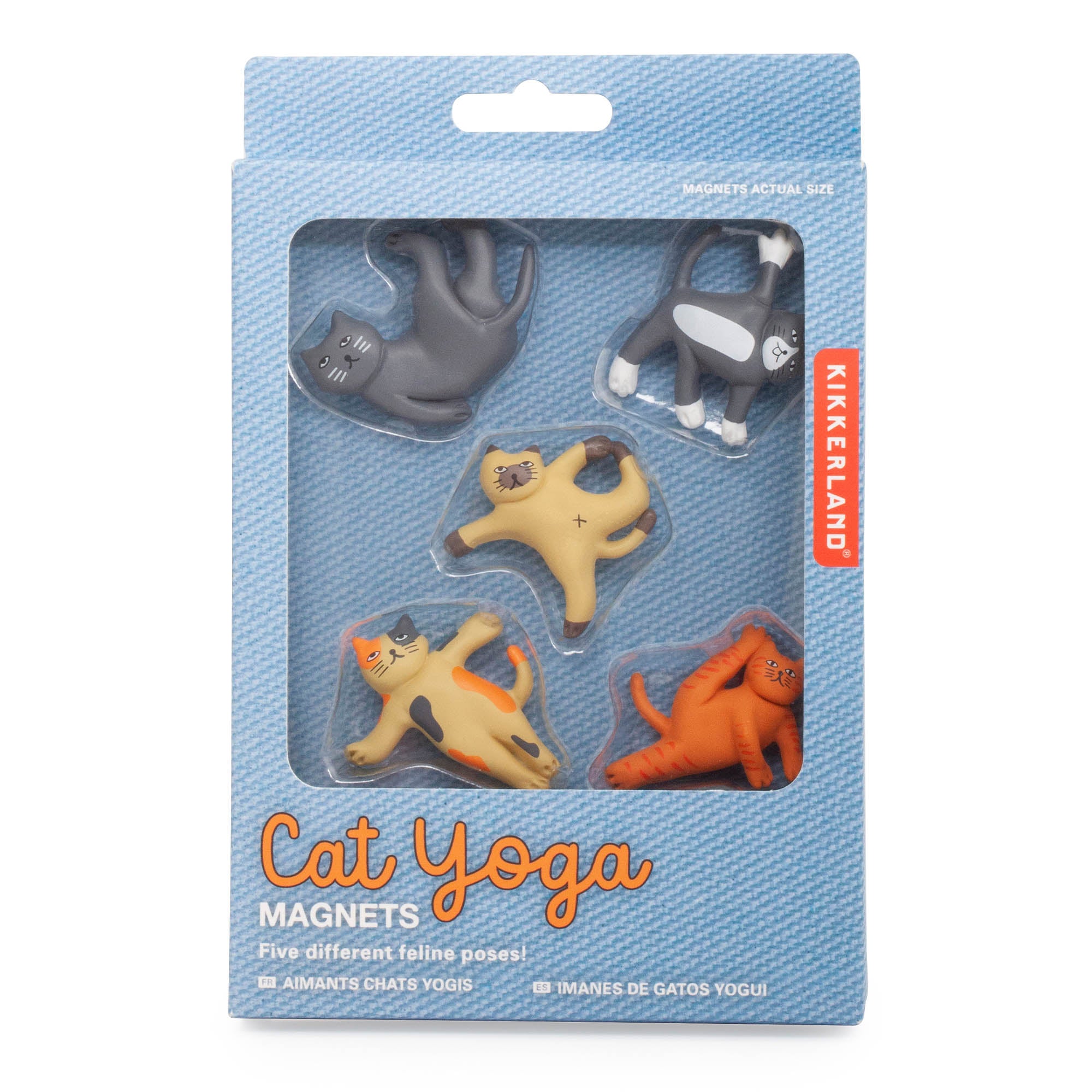 Animal Yoga Magnets - Cat