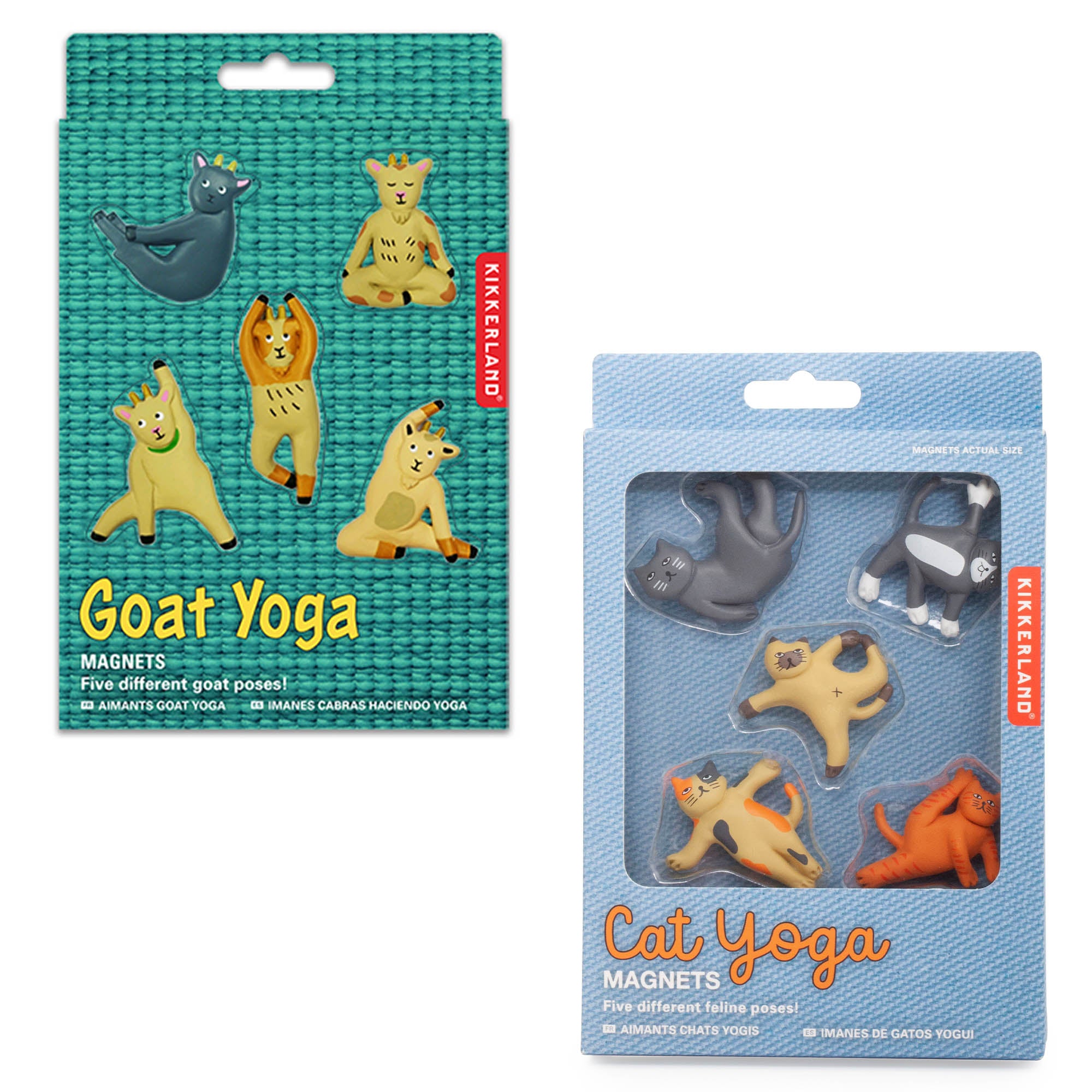 Animal Yoga Magnets - Cat