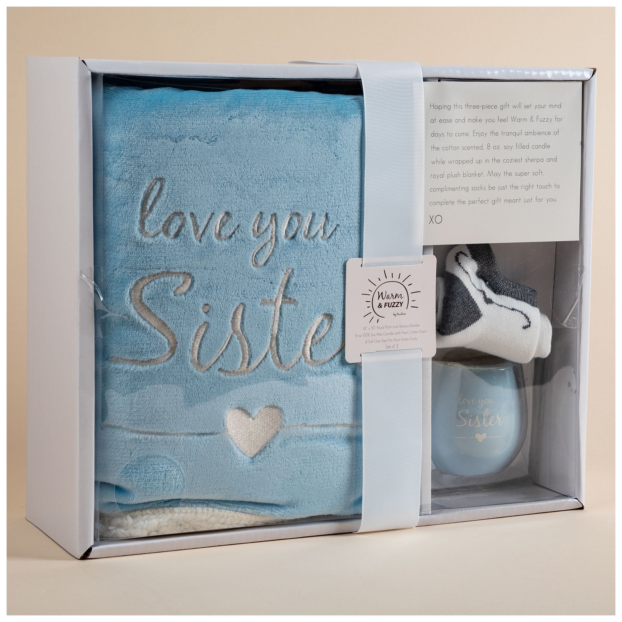Sweet Sentiments Cozy Gift Set - Love You Sister