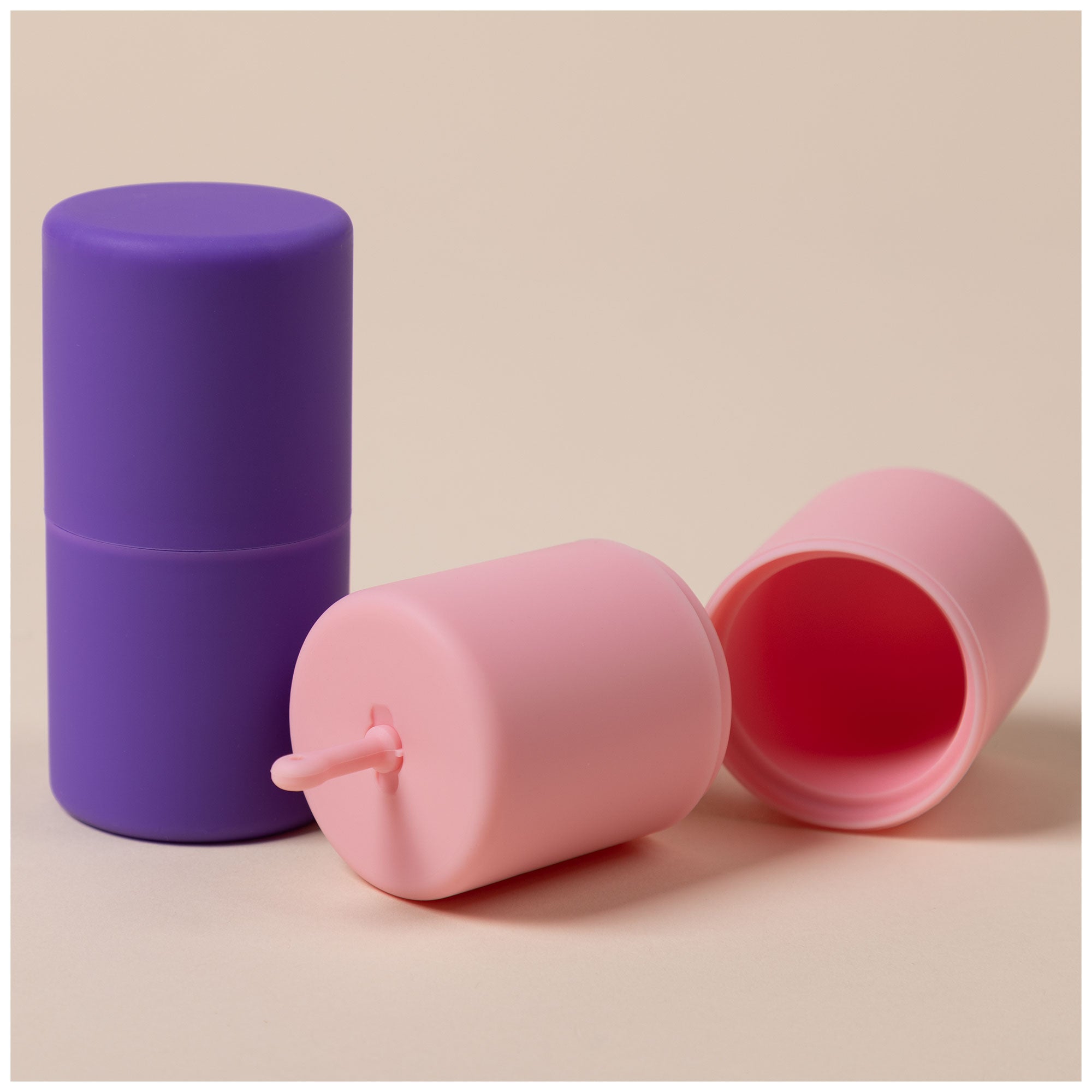 Facial Beauty Skin Care Ice Roller - Pink