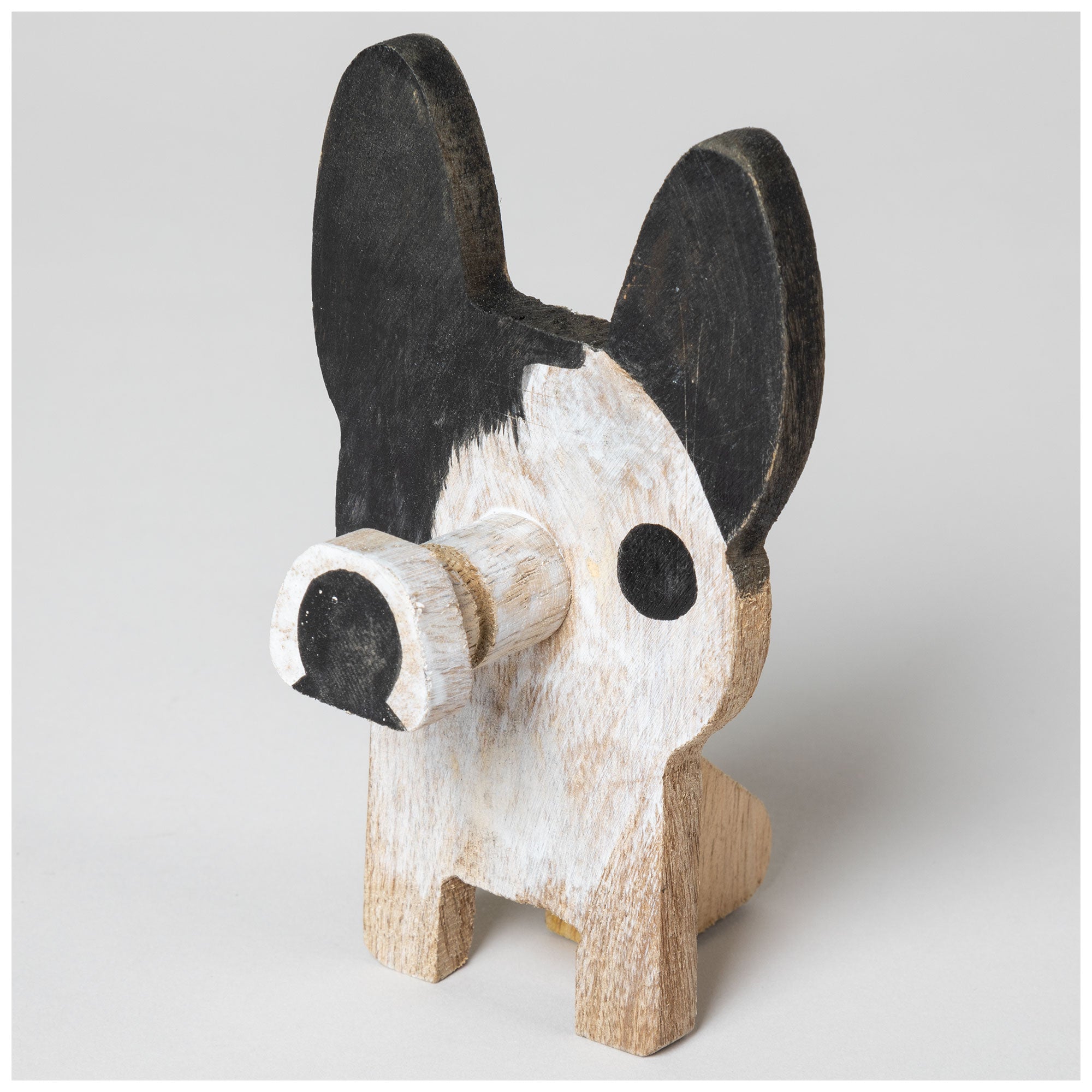 Animal Noses Wooden Glasses Holder - Dog