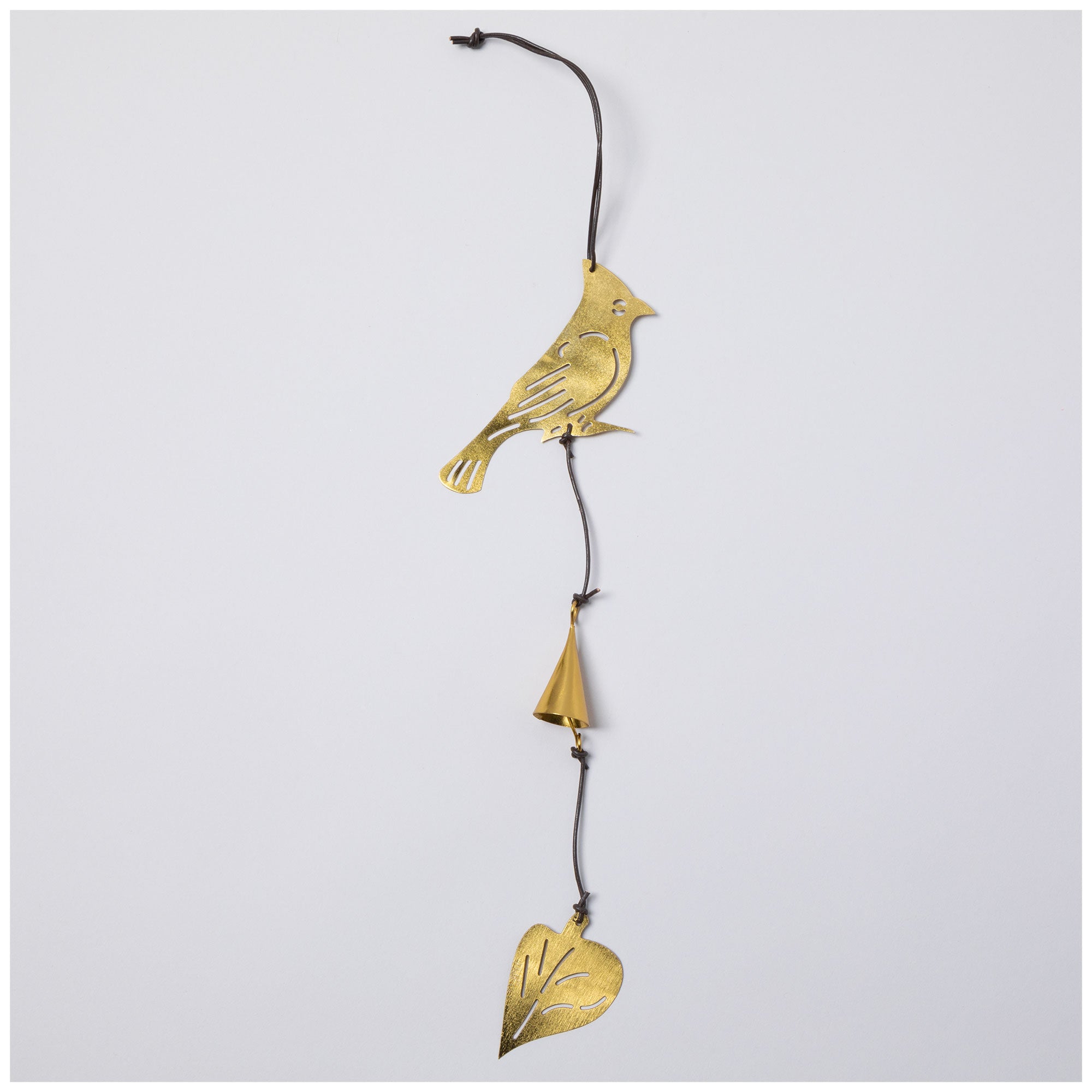 For The Birds Iron Wind Chime - Cardinal