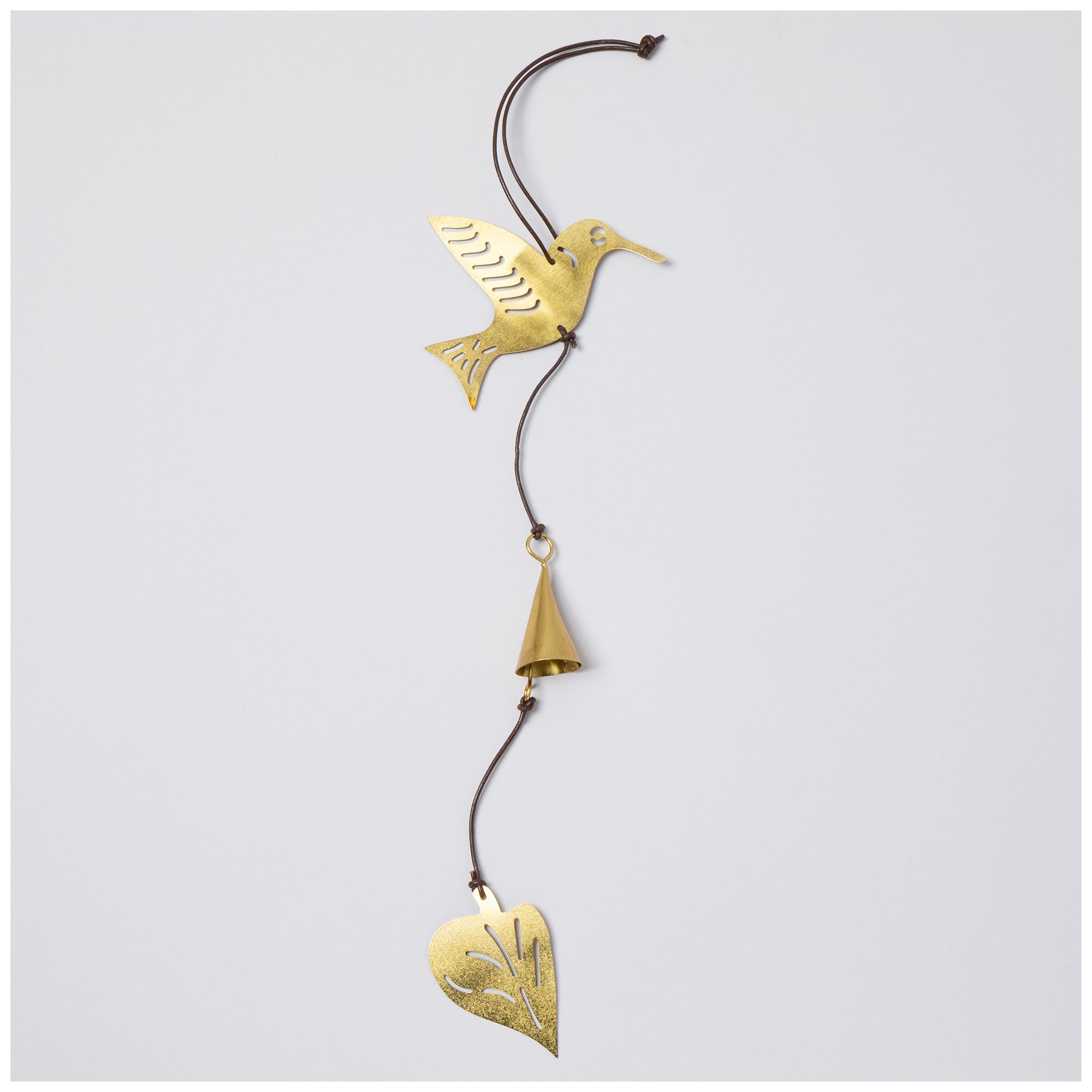 For The Birds Iron Wind Chime - Hummingbird